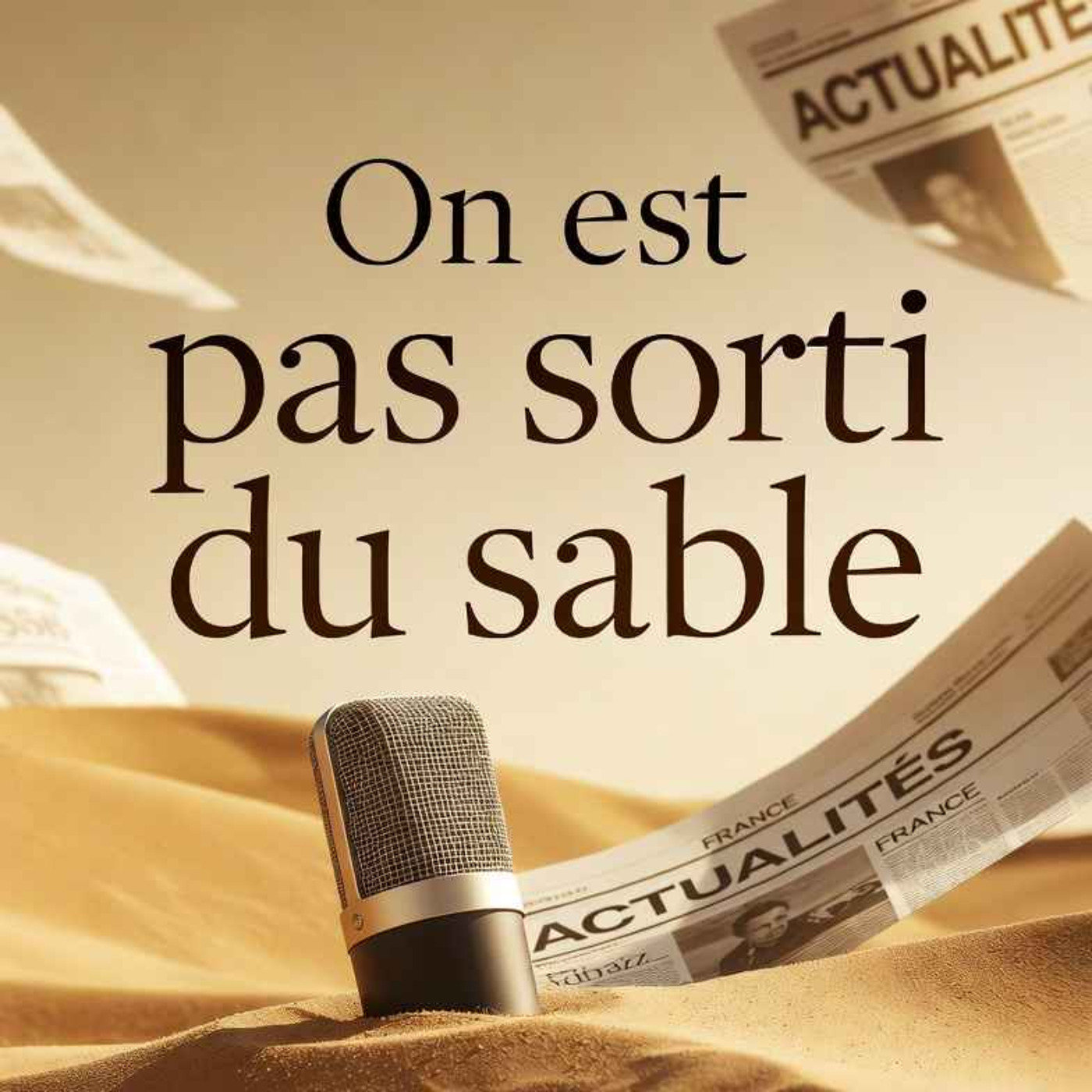 On est pas sorti du sable