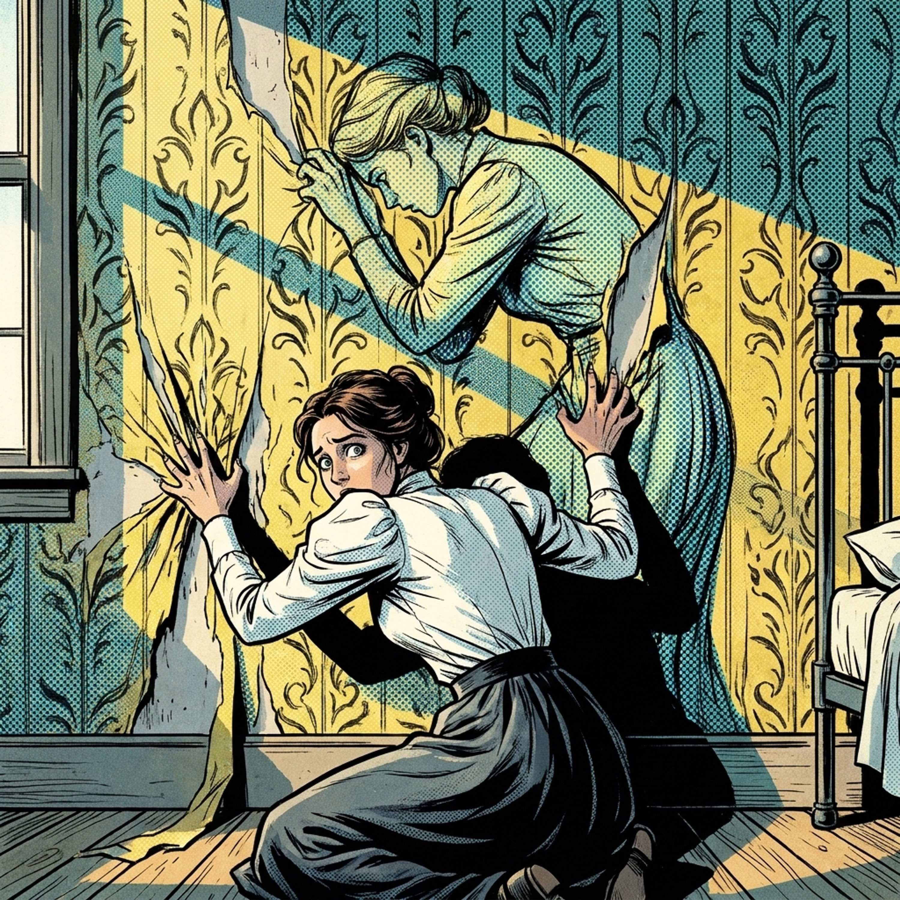 The Yellow Wallpaper: Gilman's Domestic Imprisonment episode artwork