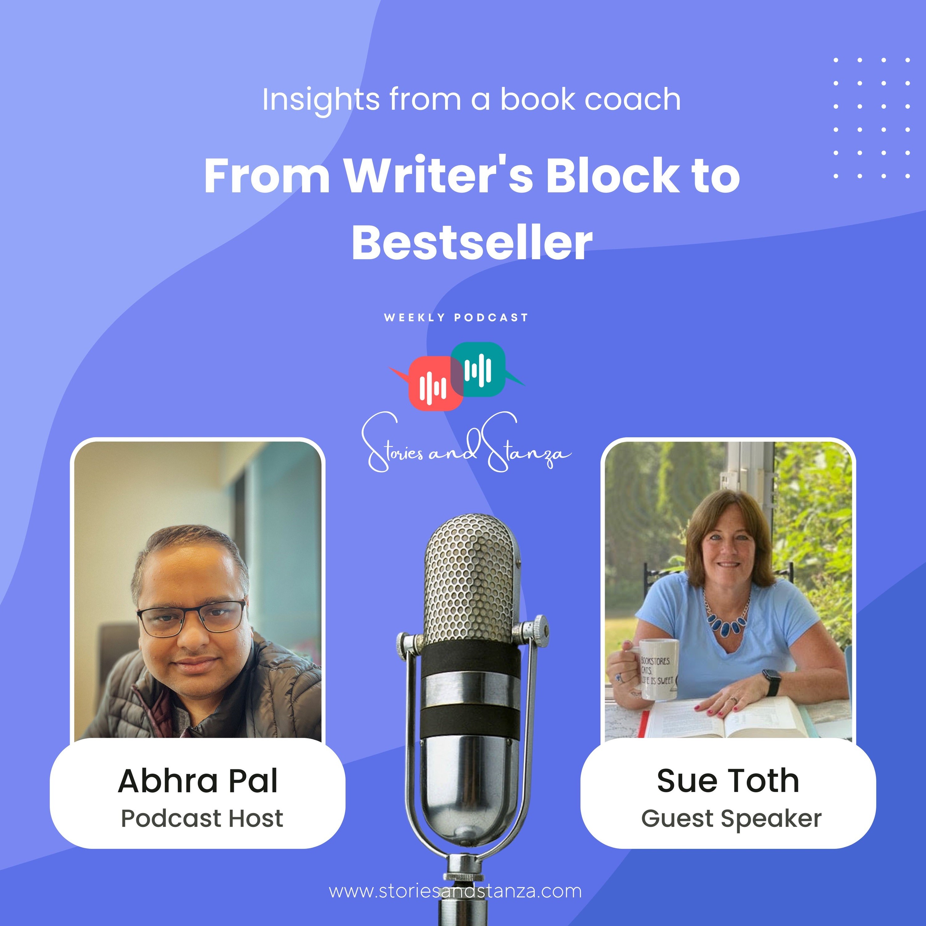 Creative writing tips with book coach Sue Toth episode artwork