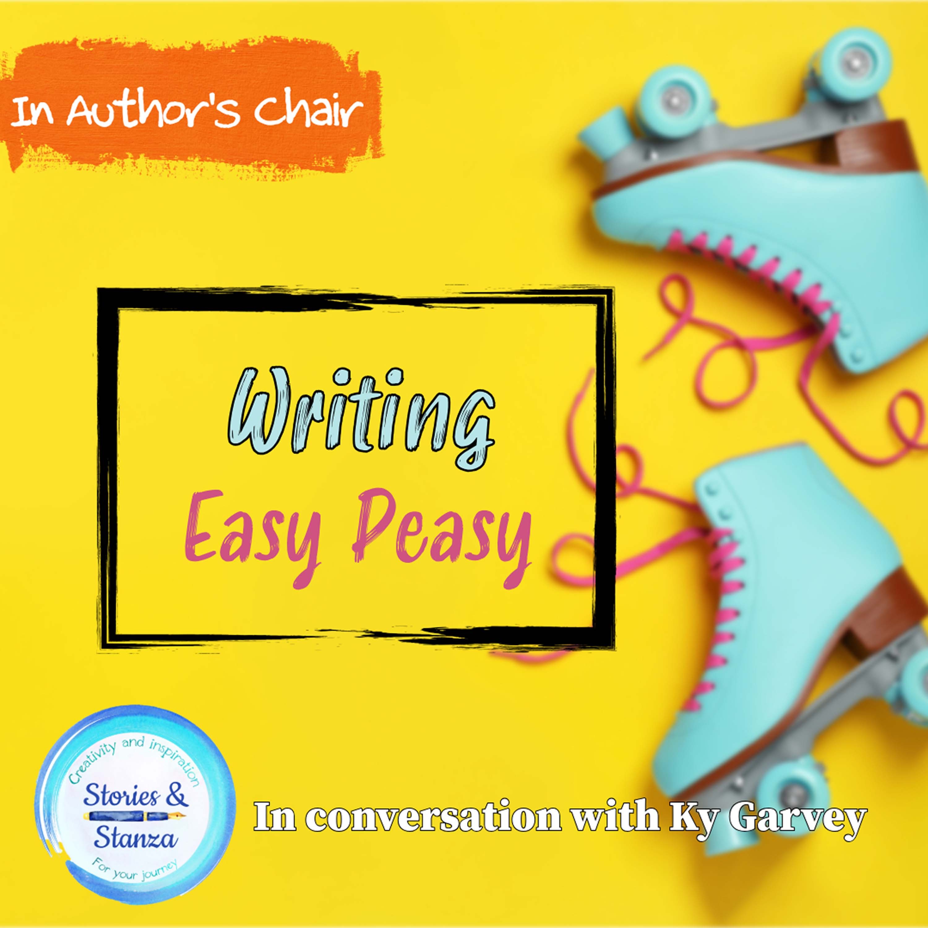 In Author's Chair - Ky Garvie episode artwork
