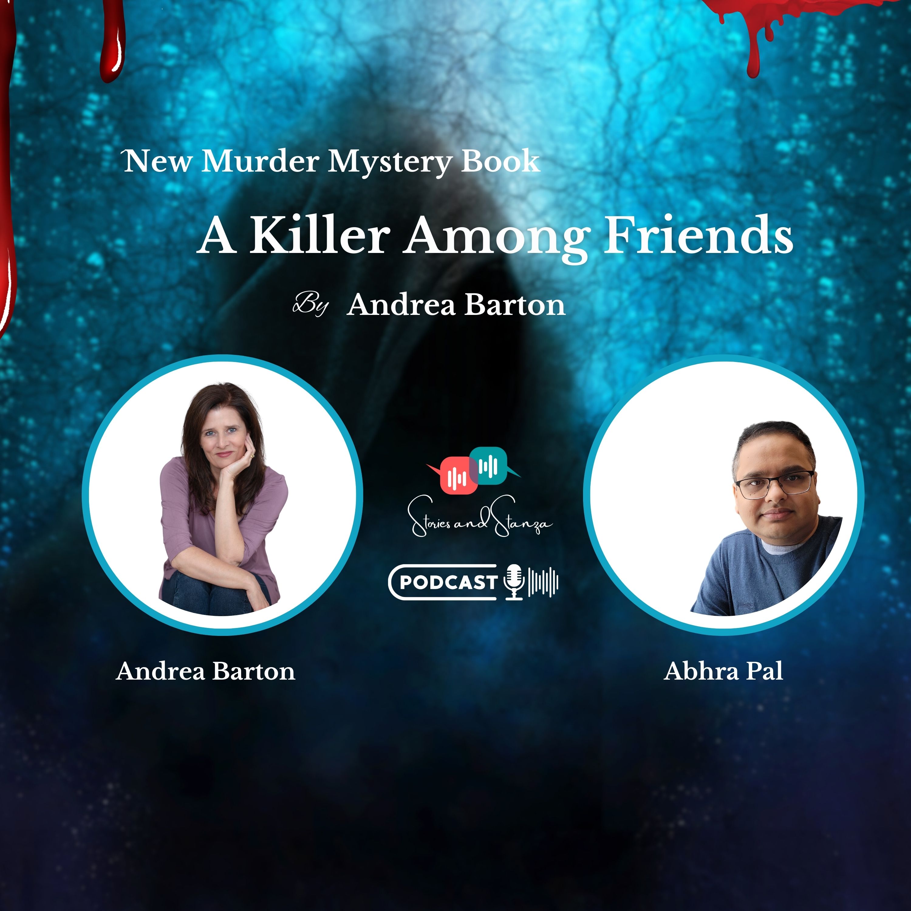 Andrea Barton on her book The Killer Among Friends episode artwork
