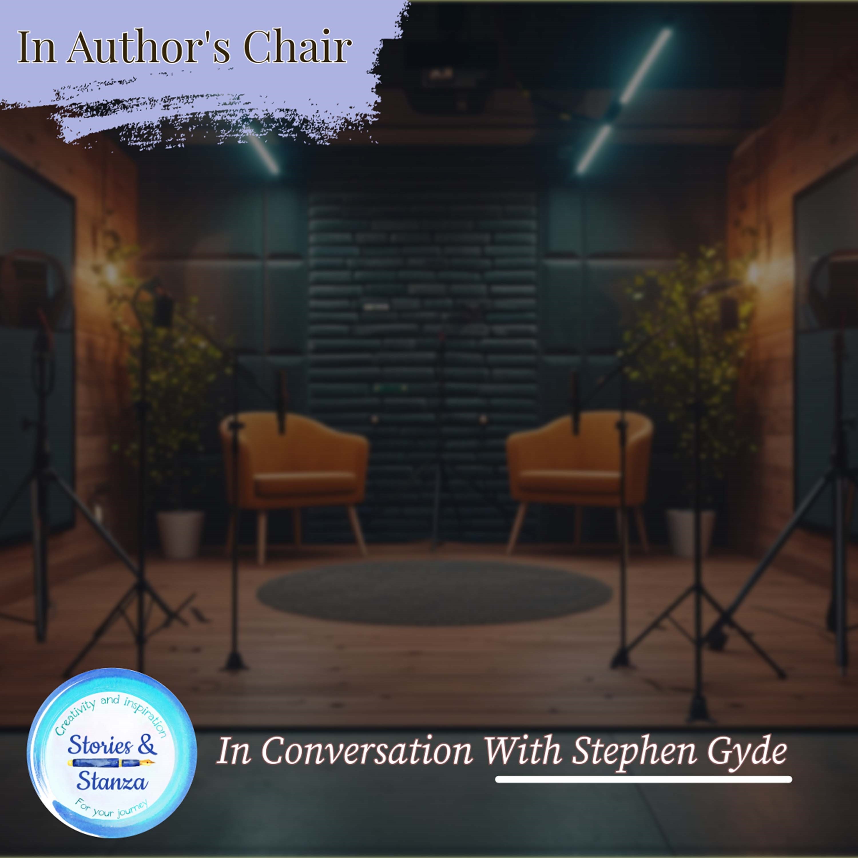 In Author's Chair - Stephen Gyde episode artwork