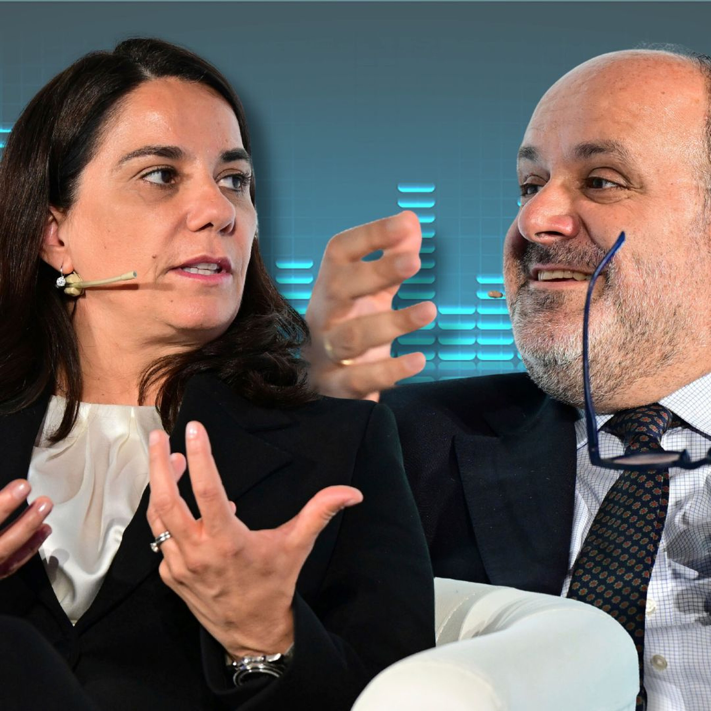 Diálogo entre Beatriz Martín, presidenta de UBS EMEA, y Ignacio Guriérrez-Orrantia, consejero delegado de Citibank en Europa