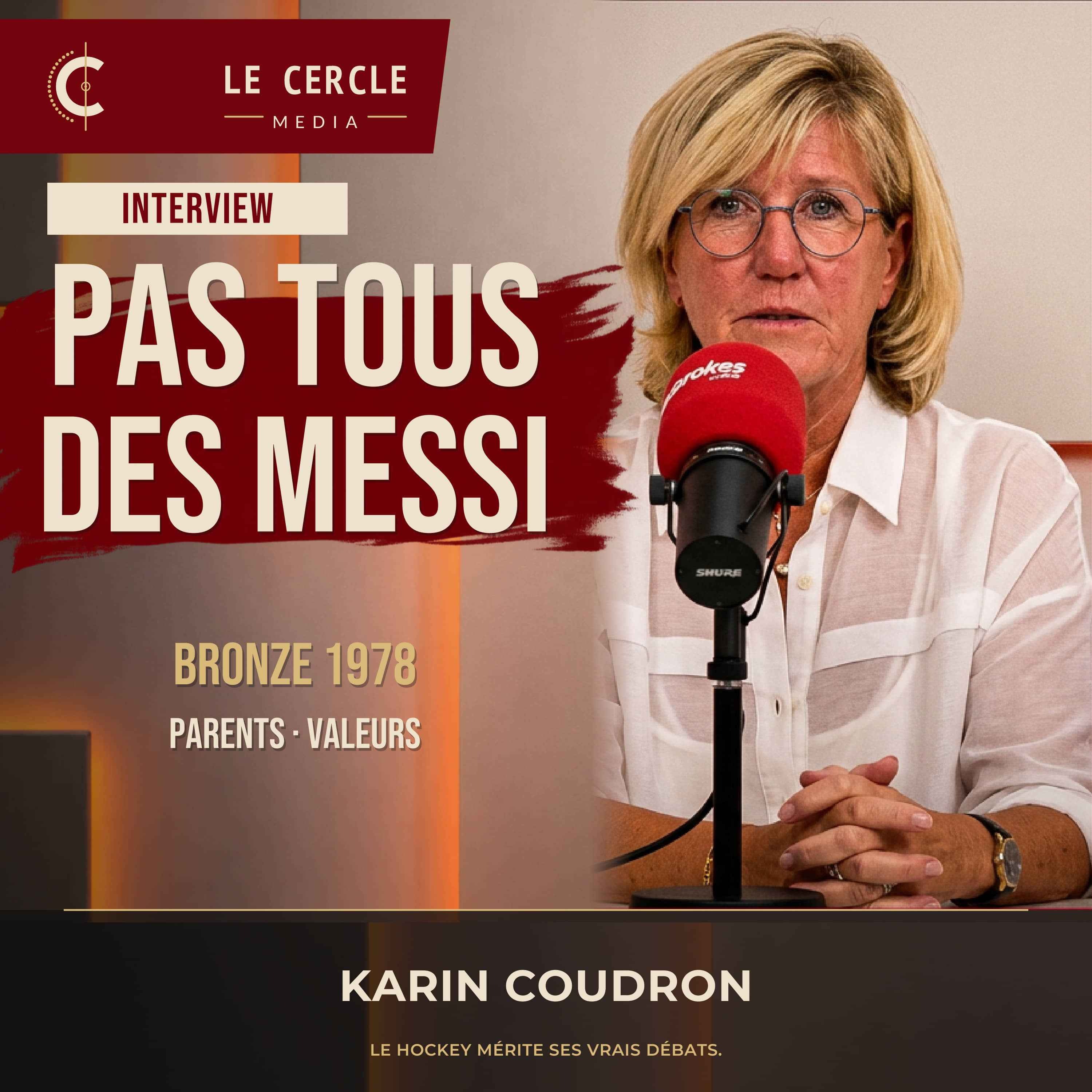 Karin Coudron : bronze 1978, pression des parents & valeurs du hockey | Interview
