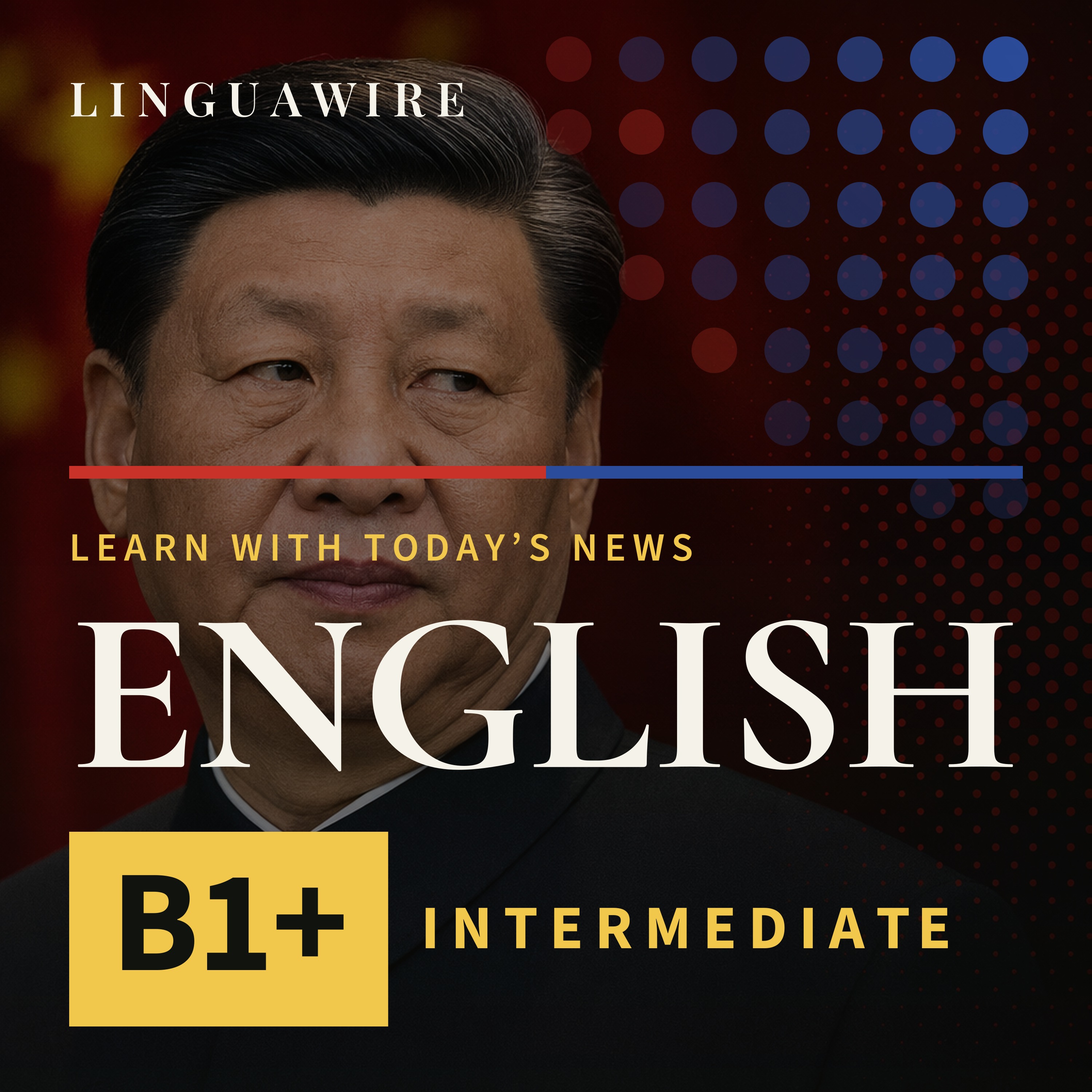 B1 English News | China Pushes Back as AI Fear Grows episode artwork