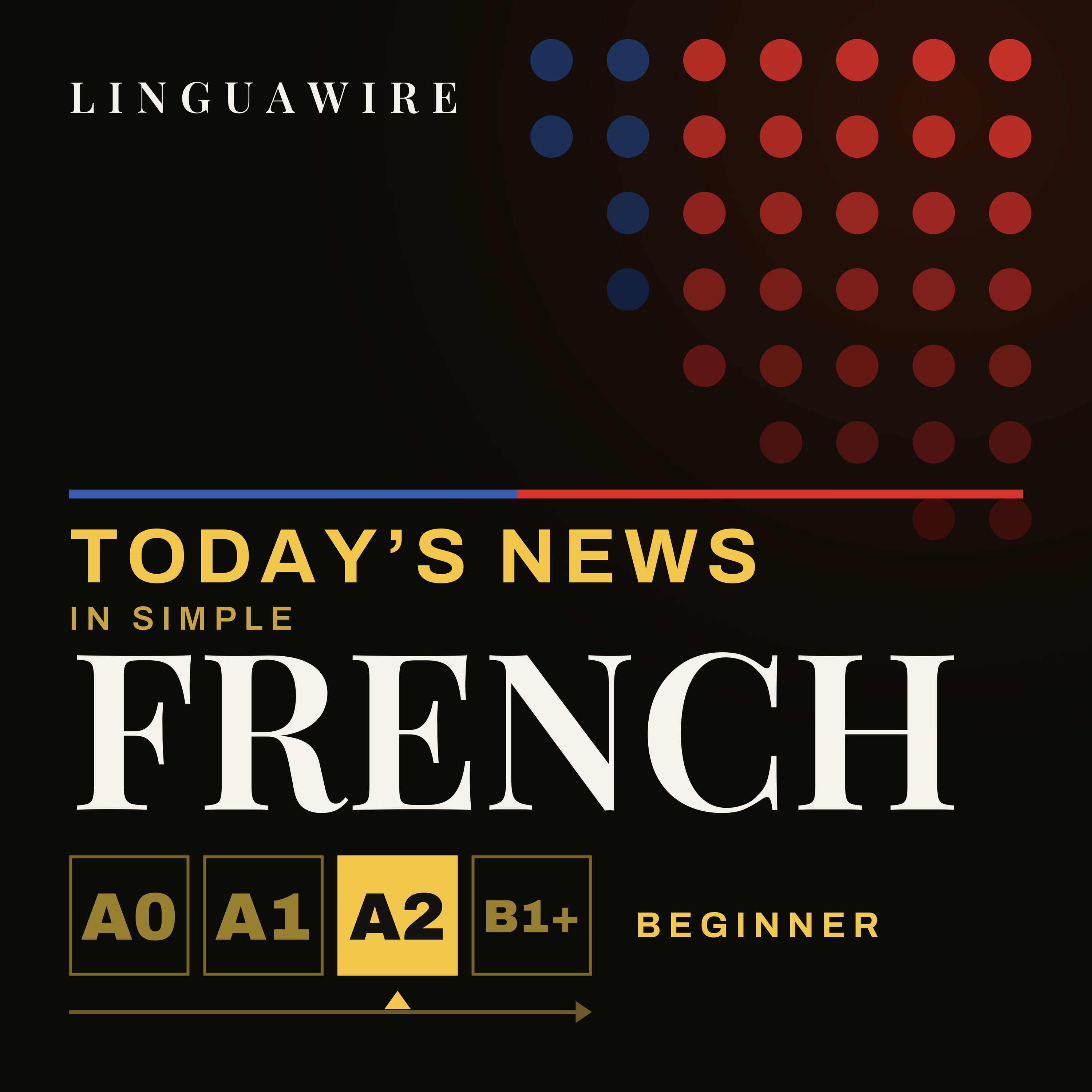 Learn French A2 | Slow French News for Beginners, Daily 播客封面