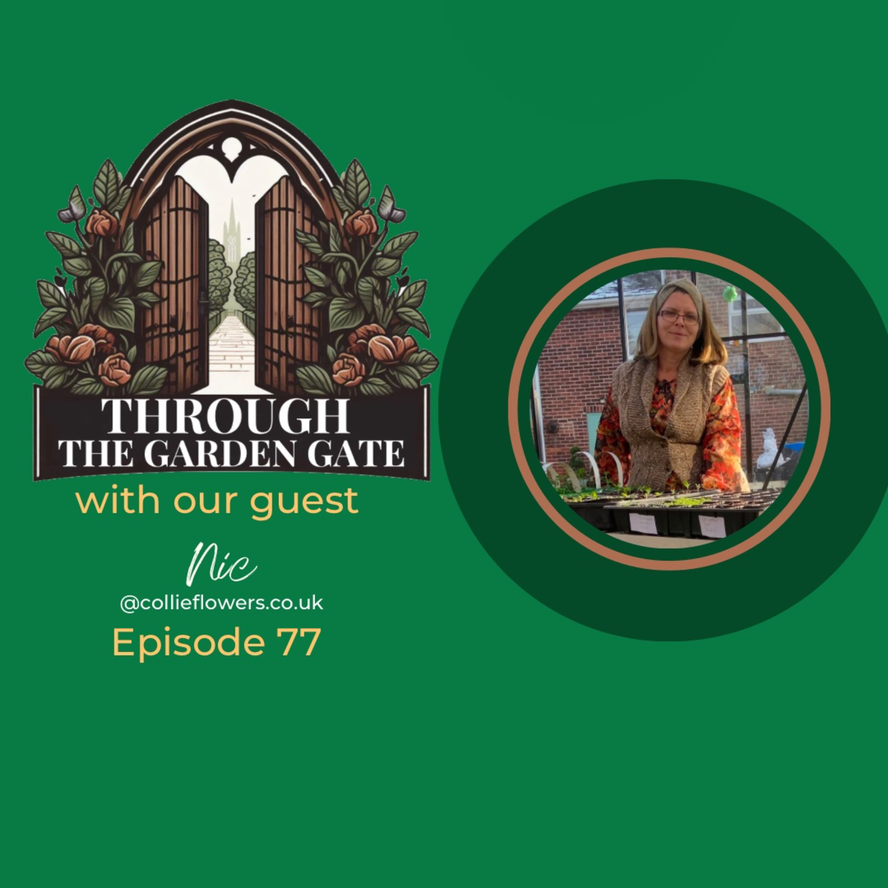 Episode 77 : Nic @collieflowers.co.uk episode artwork