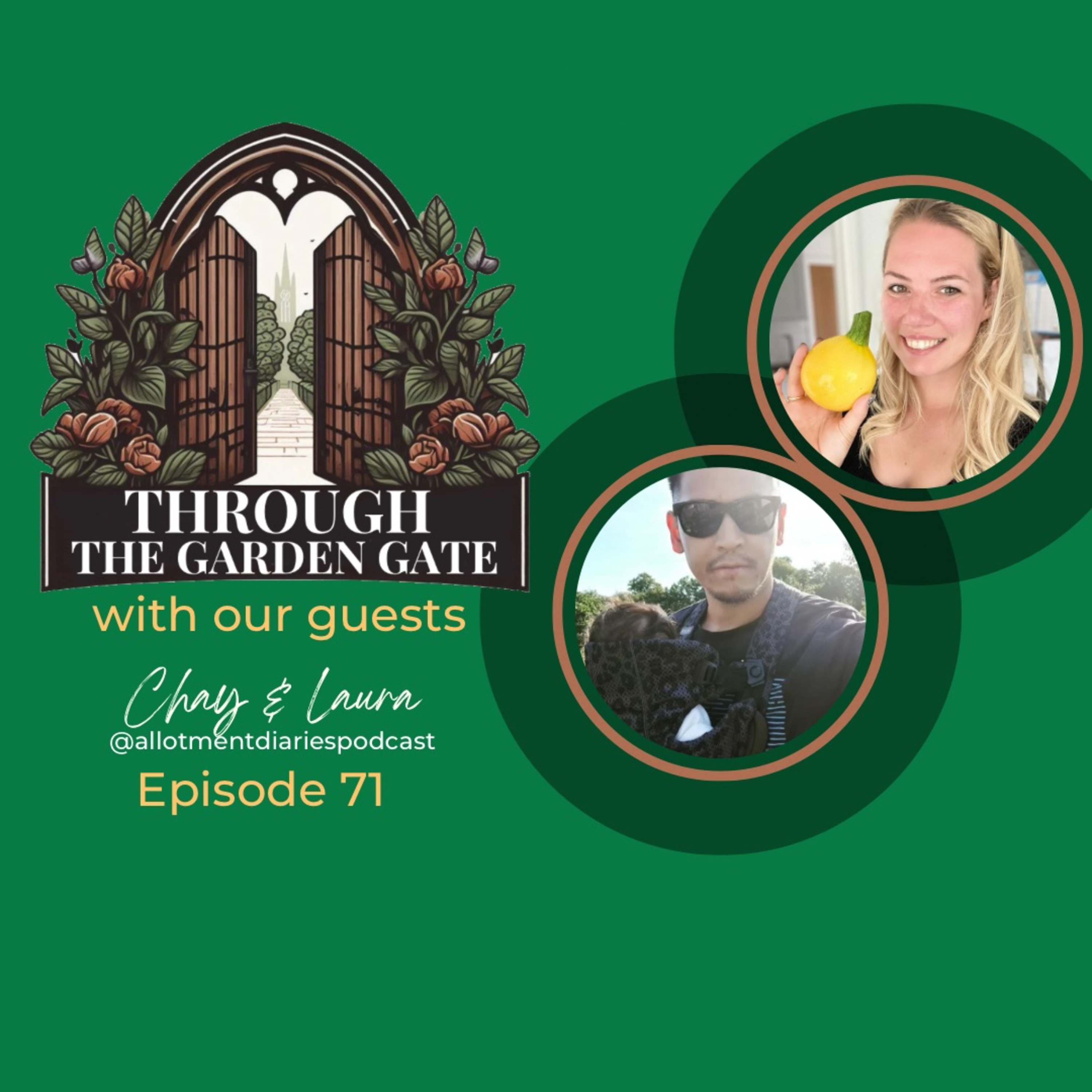 Episode 71 : Chay & Laura @allotmentdiariespodcast 👀🫶🏻 episode artwork