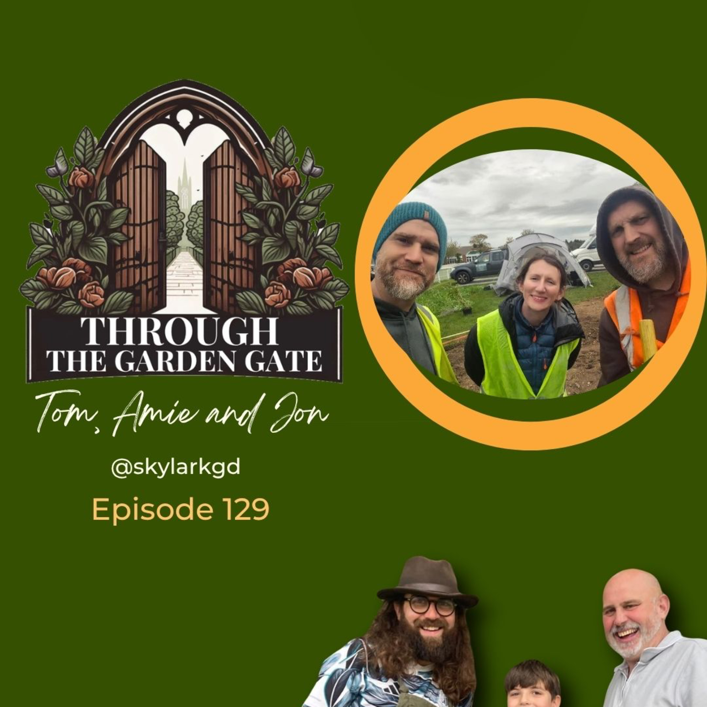 Tom, Aime and Jon from @skylarkgd ☀️💚🫣 episode artwork