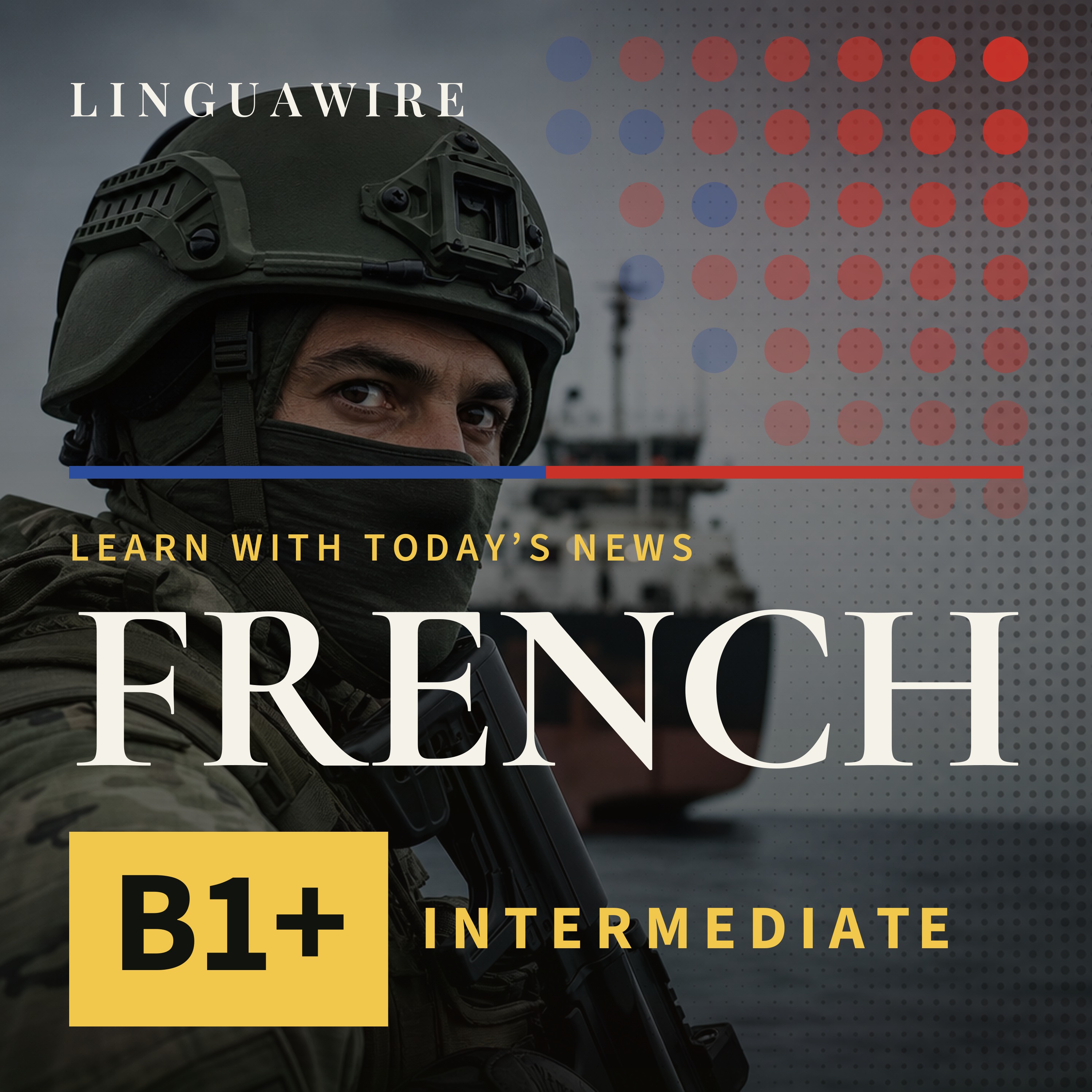 B1 French News | Pirates Die in Ship Rescue episode artwork