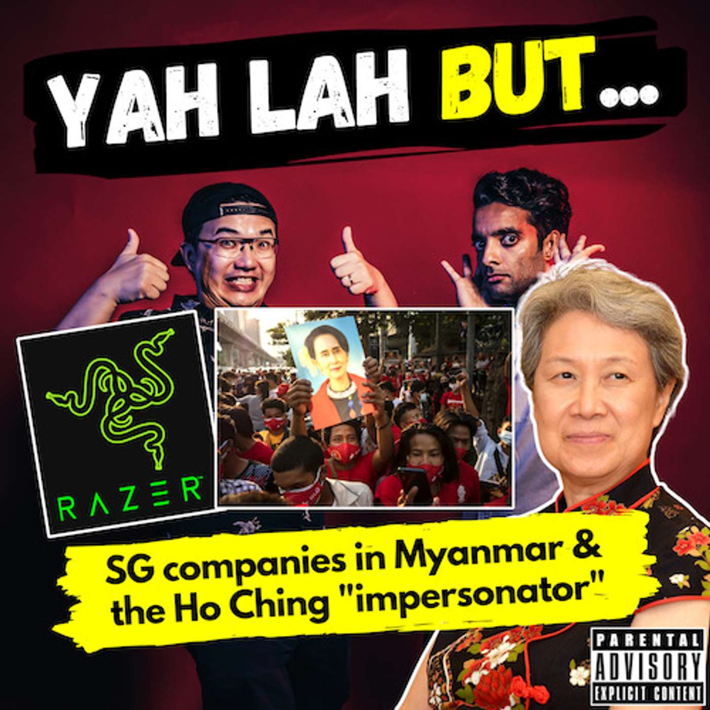 YLB #128 - Should Singapore companies withdraw from Myanmar & the man who scammed $1m by impersonating Ho Ching episode artwork