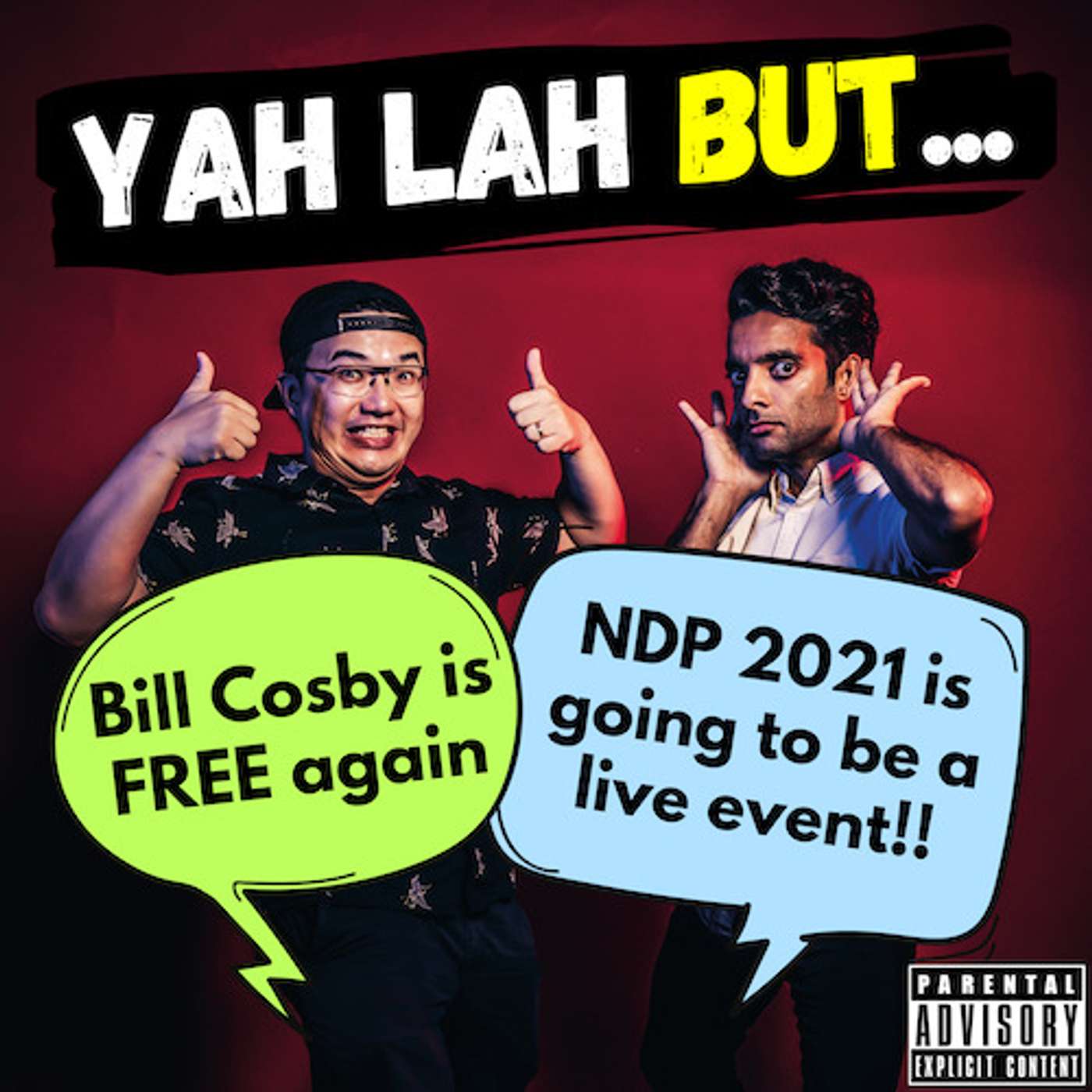 #178 - Bill Cosby released from prison after court reverses conviction & NDP 2021 to be at Marina Bay episode artwork