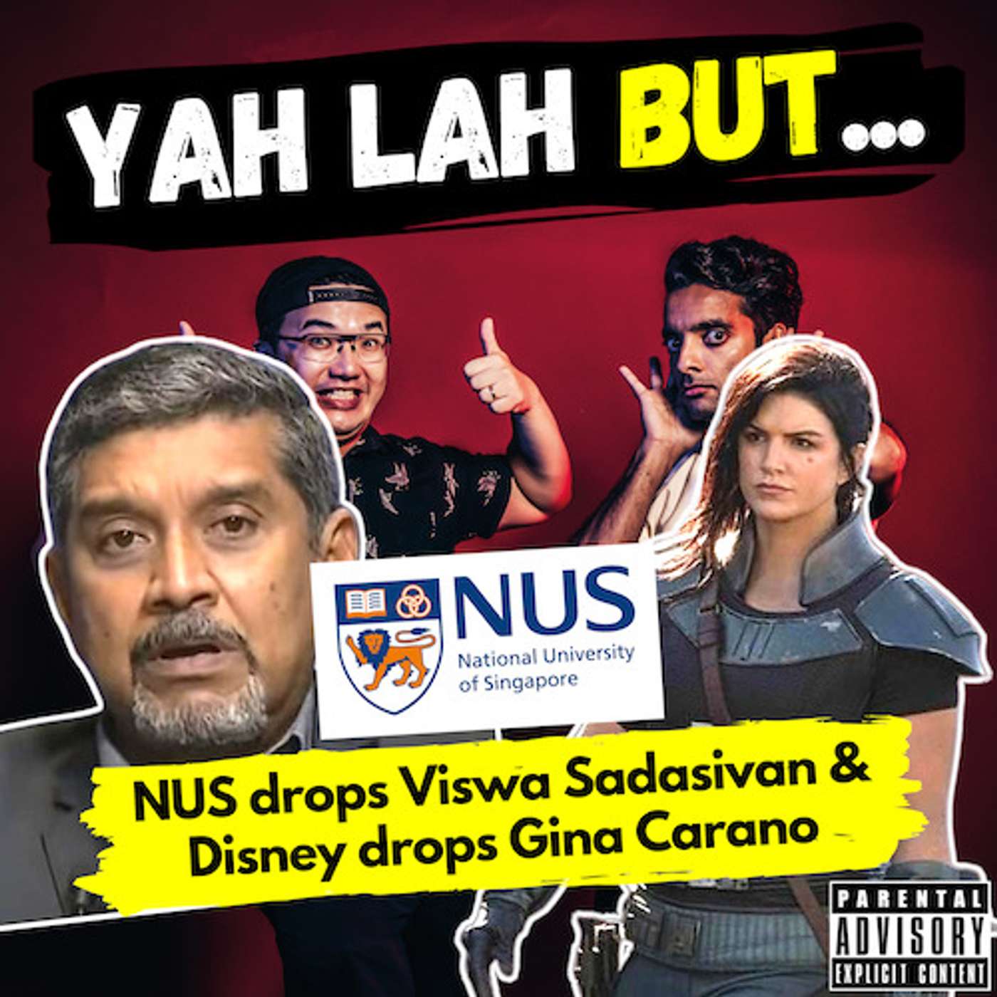 YLB #132 - NUS drops Viswa Sadasivan & Disney drops Mandalorian star Gina Carano episode artwork