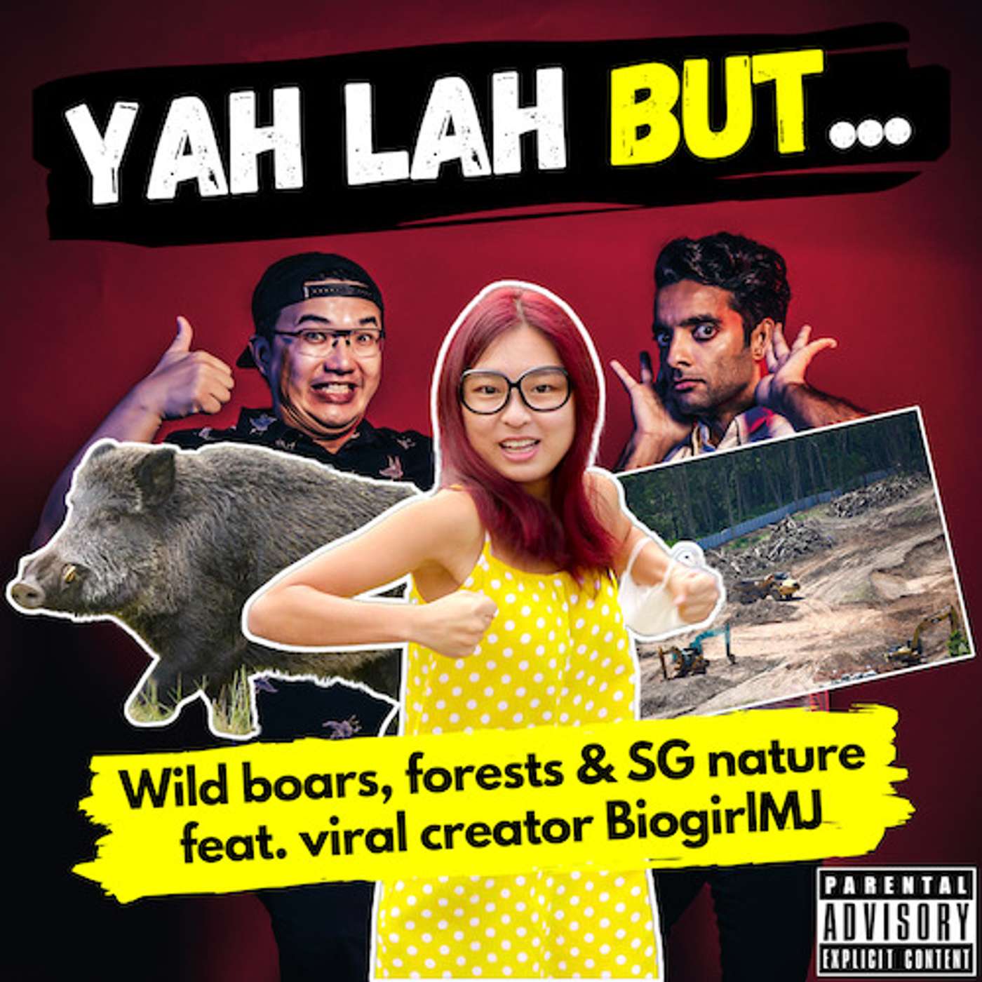 YLB #138 - A viral nature “influencer” on the Kranji forest clearing, wild boars & SG nature (feat. Biogirl MJ) episode artwork