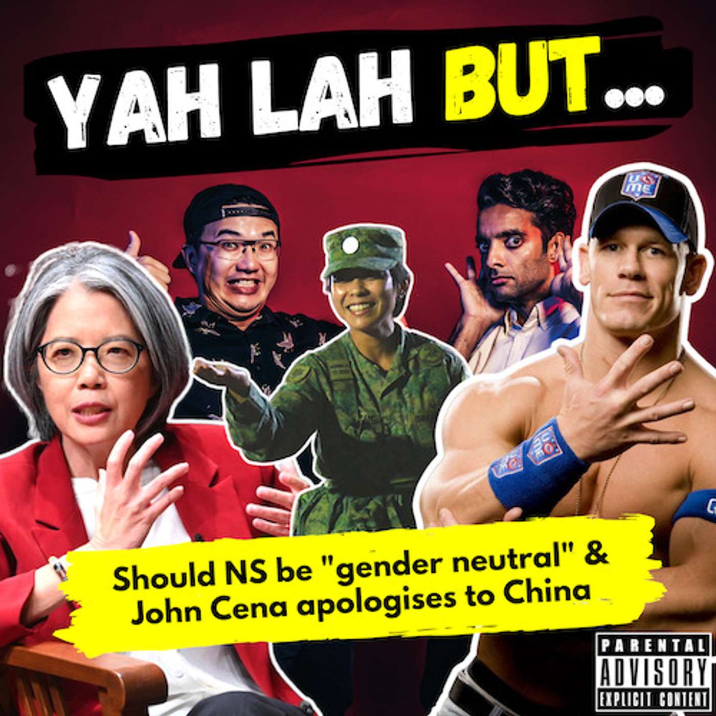#163 - Should NS enlist both men AND women & WWE Star John Cena apologises to China episode artwork