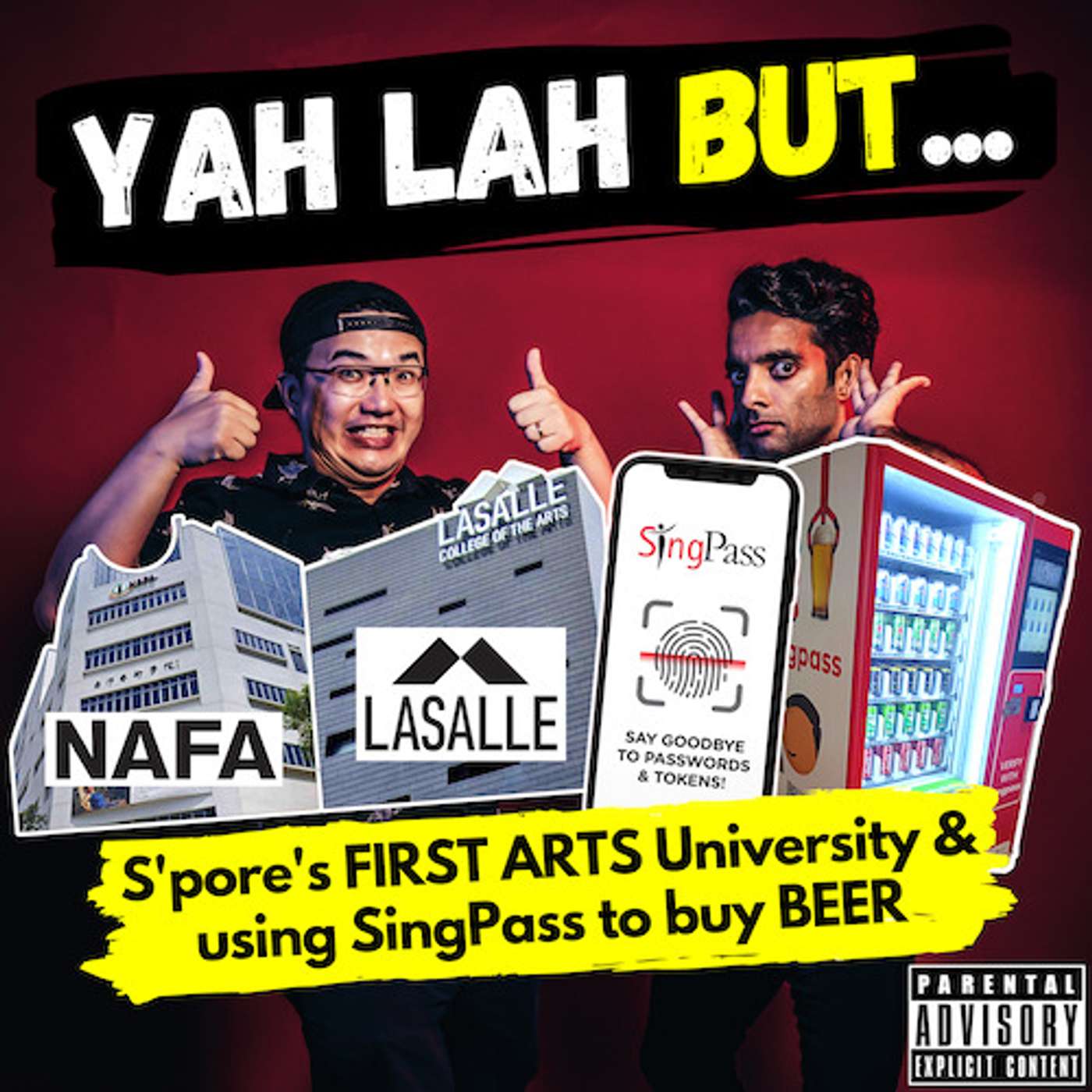 YLB #136 - Singapore’s first ARTS university & SingPass to be used to verify age when buying beer episode artwork