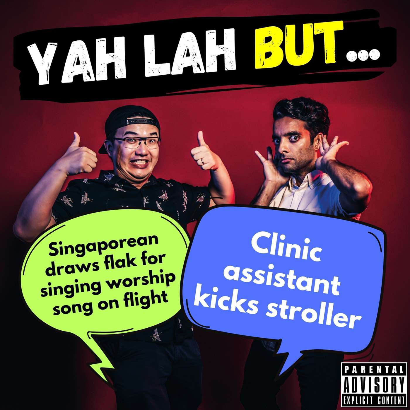 #286 - Singaporean draws flak for singing worship song on flight & clinic assistant kicks stroller episode artwork