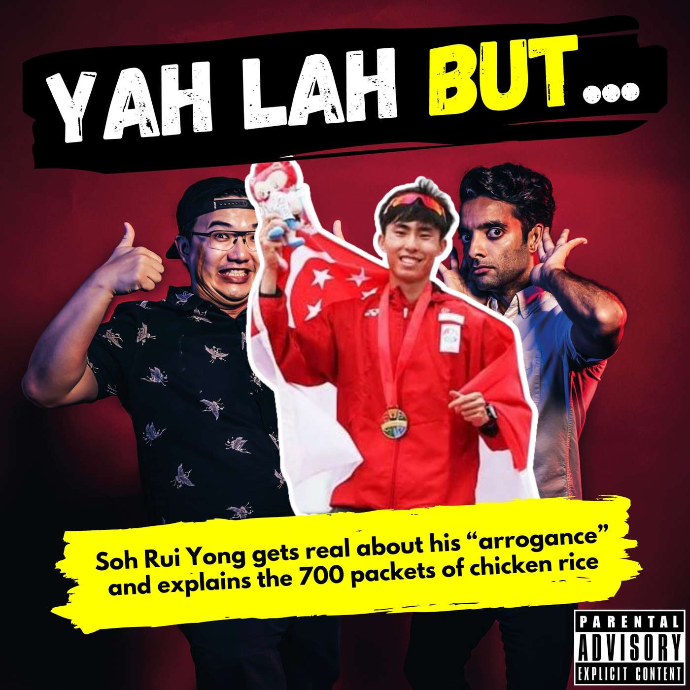 #217 - Marathoner Soh Rui Yong gets real about his “arrogance”, what hate comments rile him up the most, and why 700 packets of chicken rice is the best thing ever episode artwork