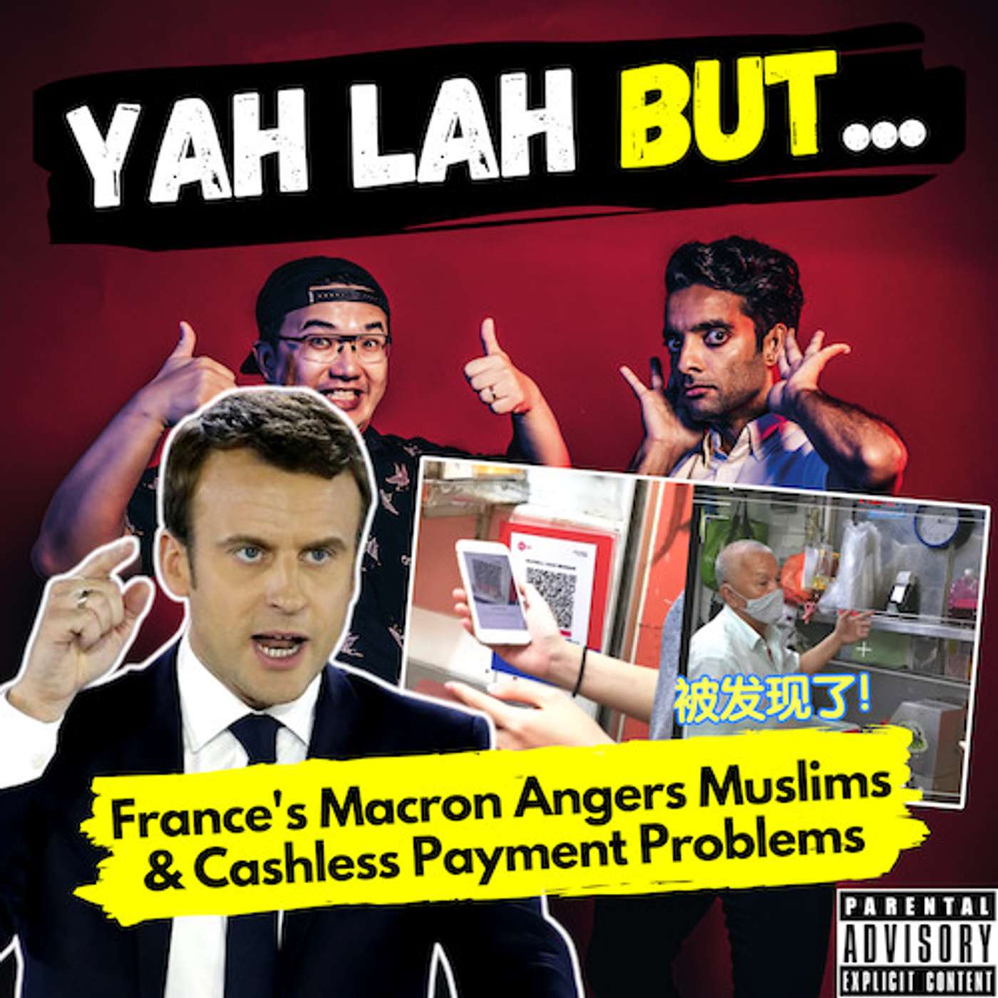 YLB #101 - France’s President Macron pisses off the Muslim world & how cashless payments may be hurting hawkers episode artwork
