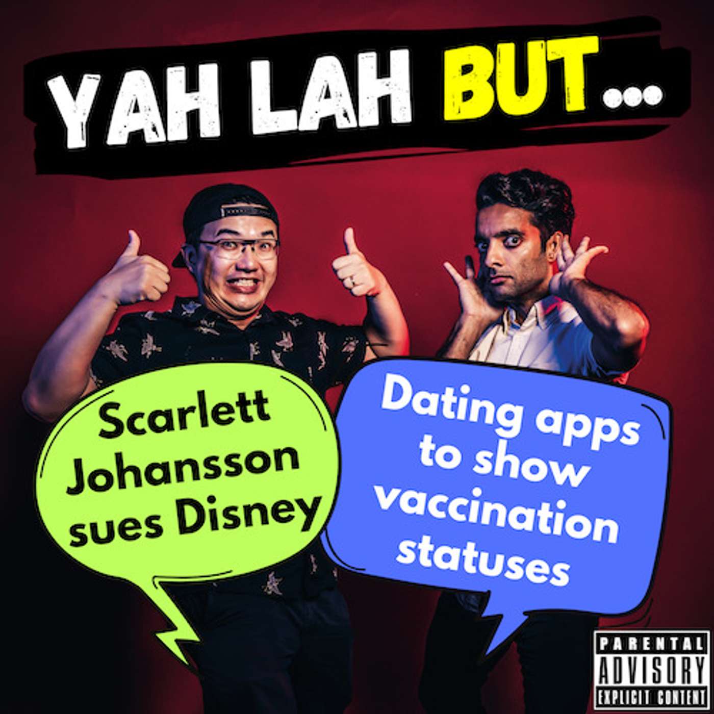 #189 - Scarlett Johansson sues Disney over “Black Widow” release & dating apps in SG to show vaccination status episode artwork