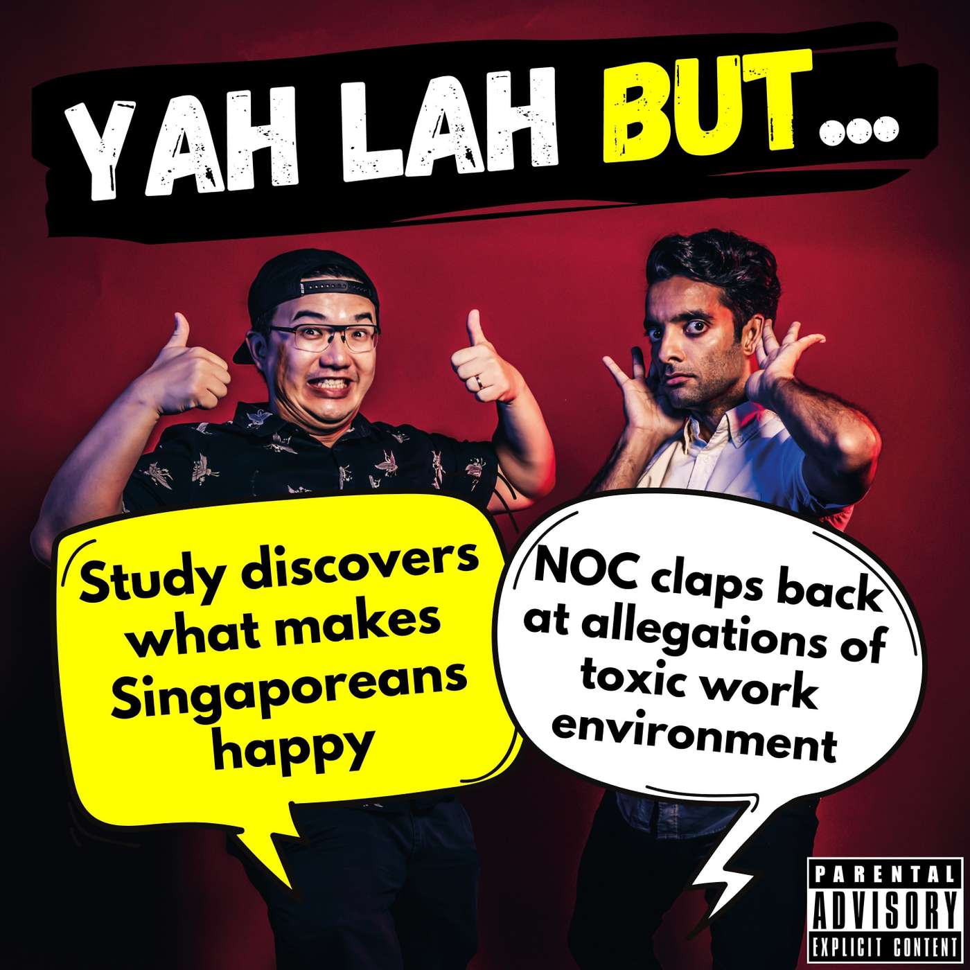 #218 - Study discovers what makes Singaporeans happy & NOC claps back at allegations of toxic work environment episode artwork