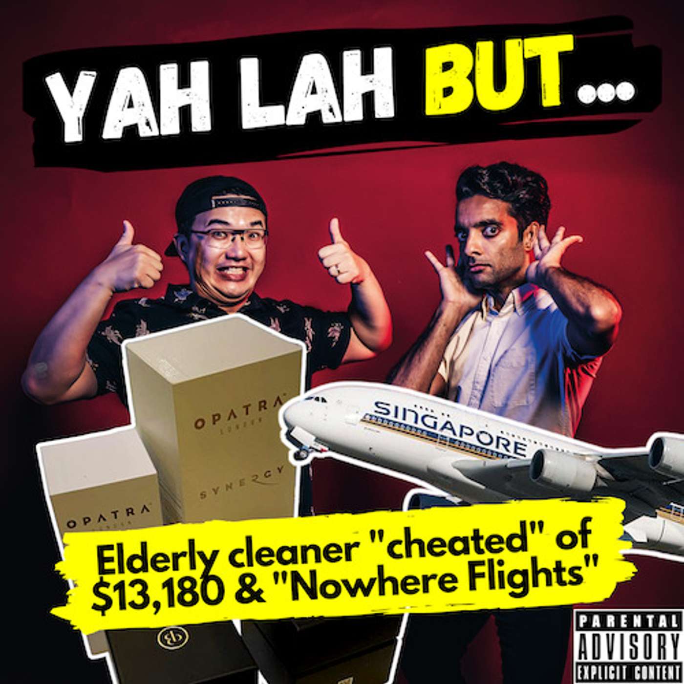 YLB #92 - Elderly cleaner “coerced” into spending $13,180 on beauty products and SIA considers “flights to nowhere” episode artwork