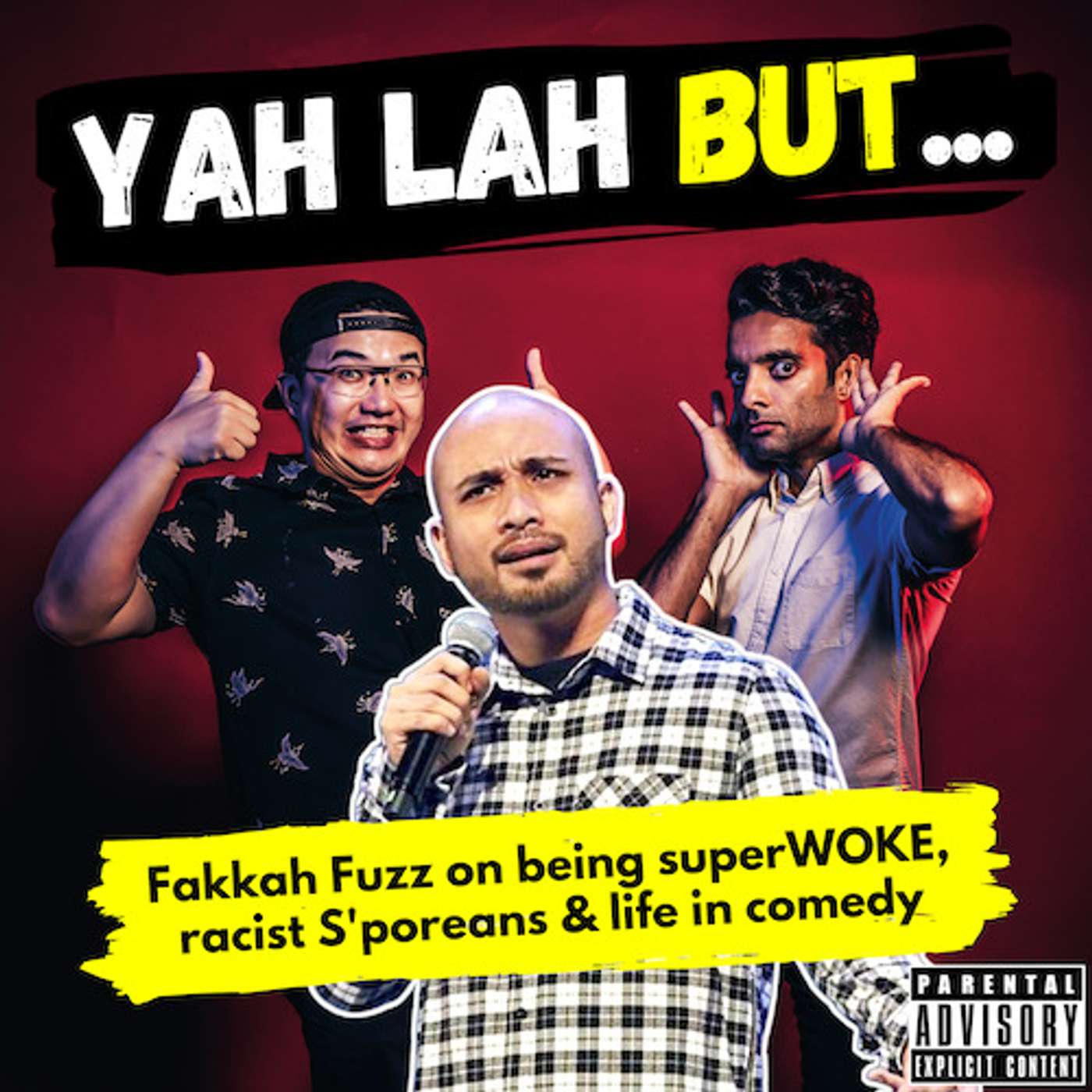 #175 - Fakkah Fuzz on problems of being “superWOKE”, an app to track Singaporean racists & life as a comedian episode artwork