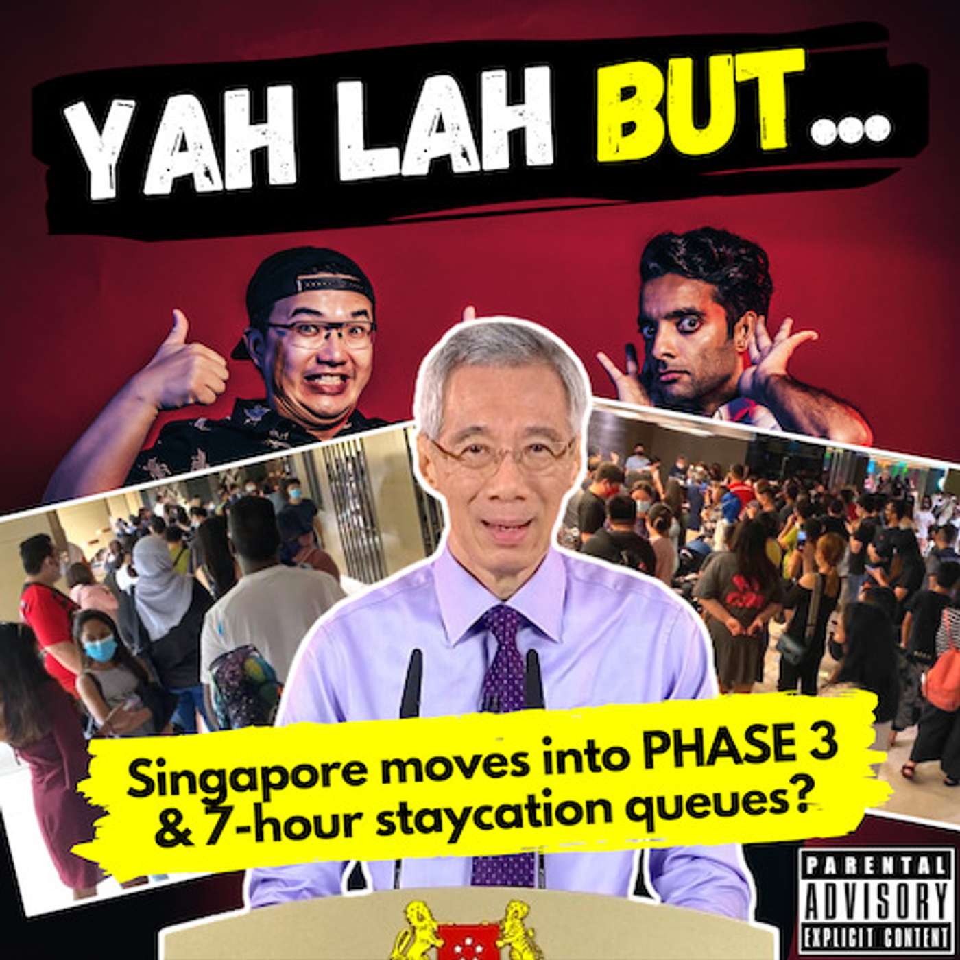 YLB #113 - Singapore moves into Phase 3 & hotel staycations cause 7-hour queues episode artwork