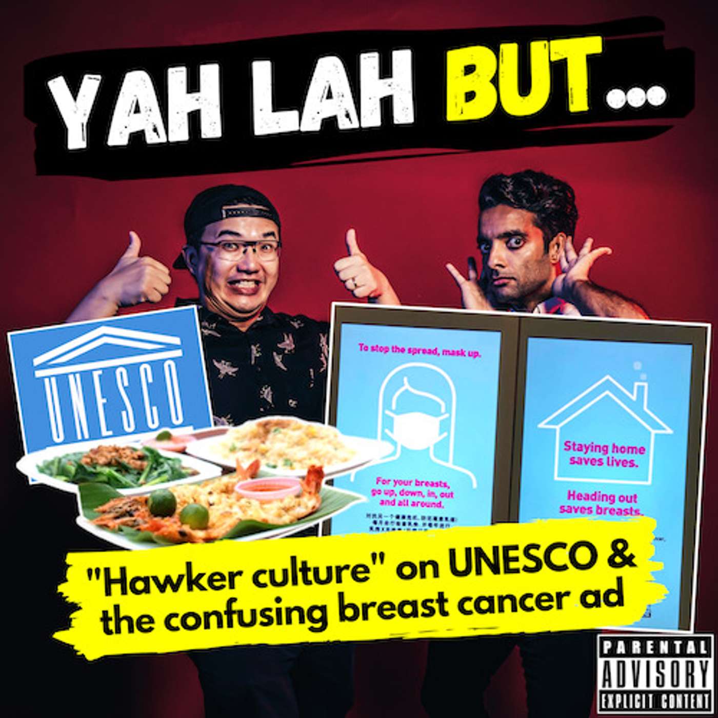 YLB #108 - Will a UNESCO listing actually be good for “hawker culture” and the breast cancer ad that went wrong episode artwork