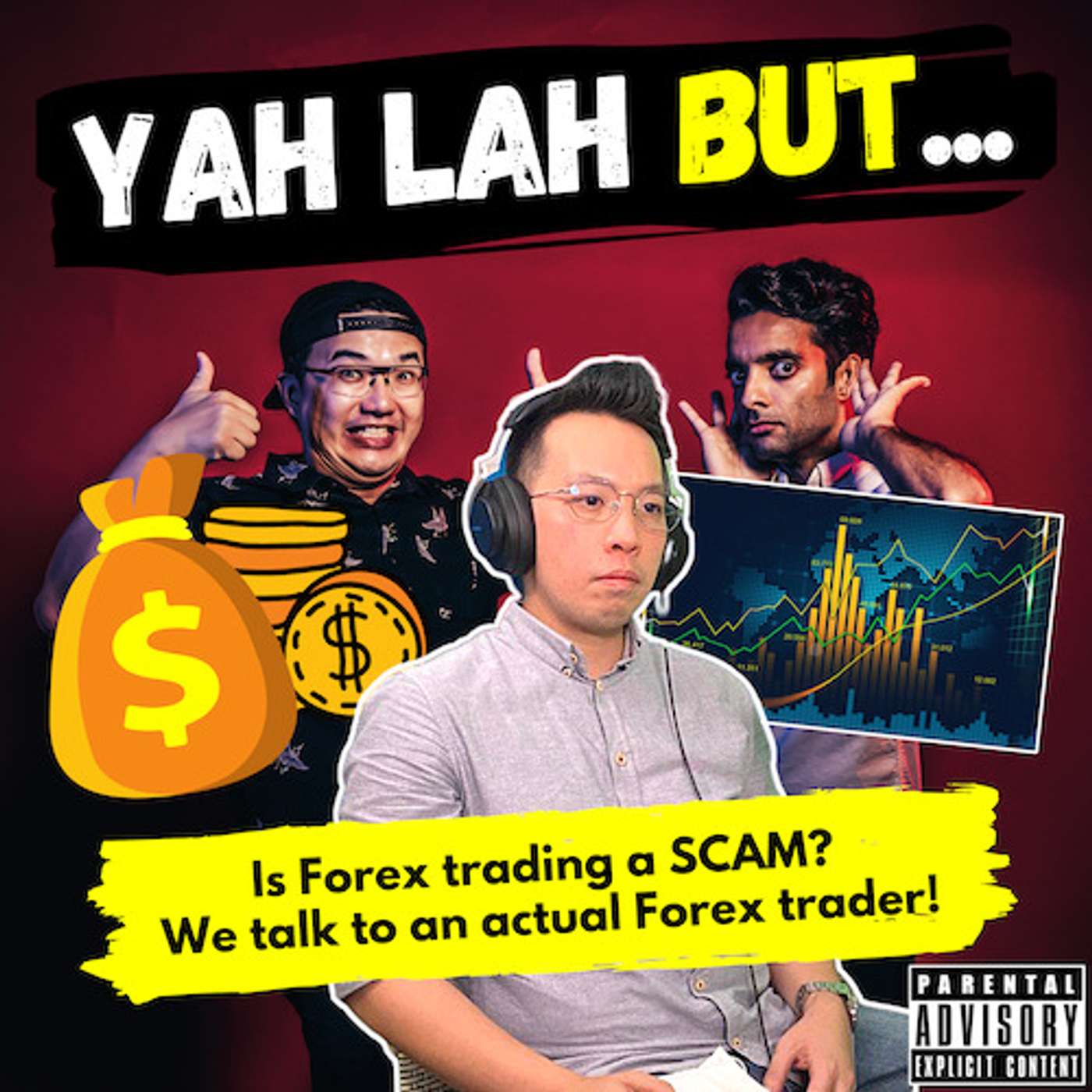 #166 - Is Forex trading a SCAM? We talk to a Forex Trader so you don’t have to episode artwork