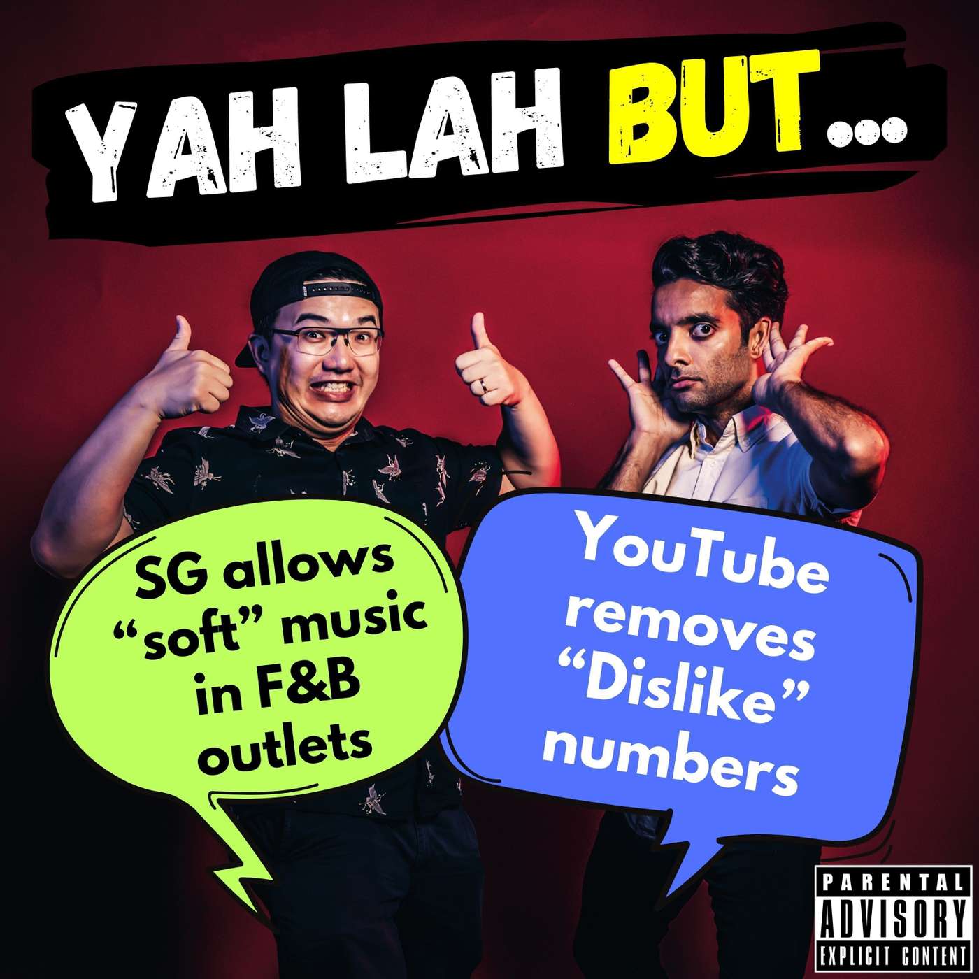 #231 - SG allows “soft” music in F&B outlets & YouTube removes “Dislike” numbers episode artwork