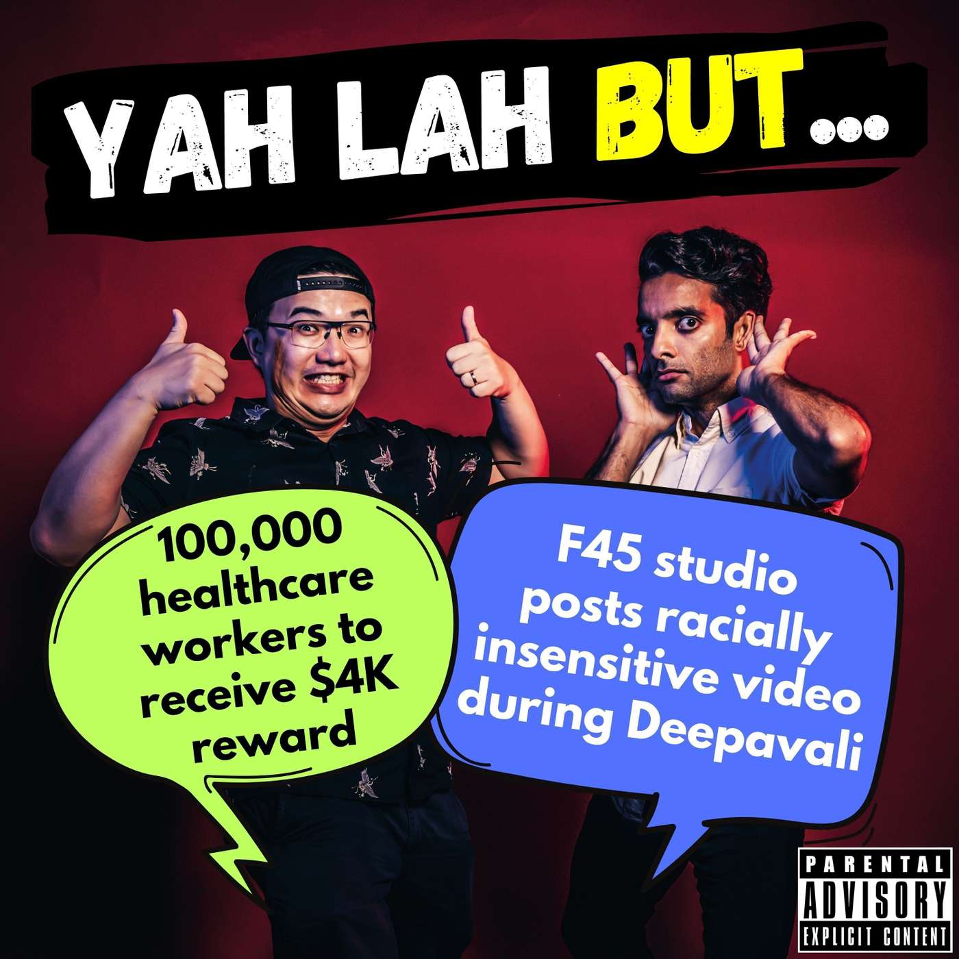 #229 - Healthcare workers to receive $4K reward & F45 studio posts racially insensitive video episode artwork