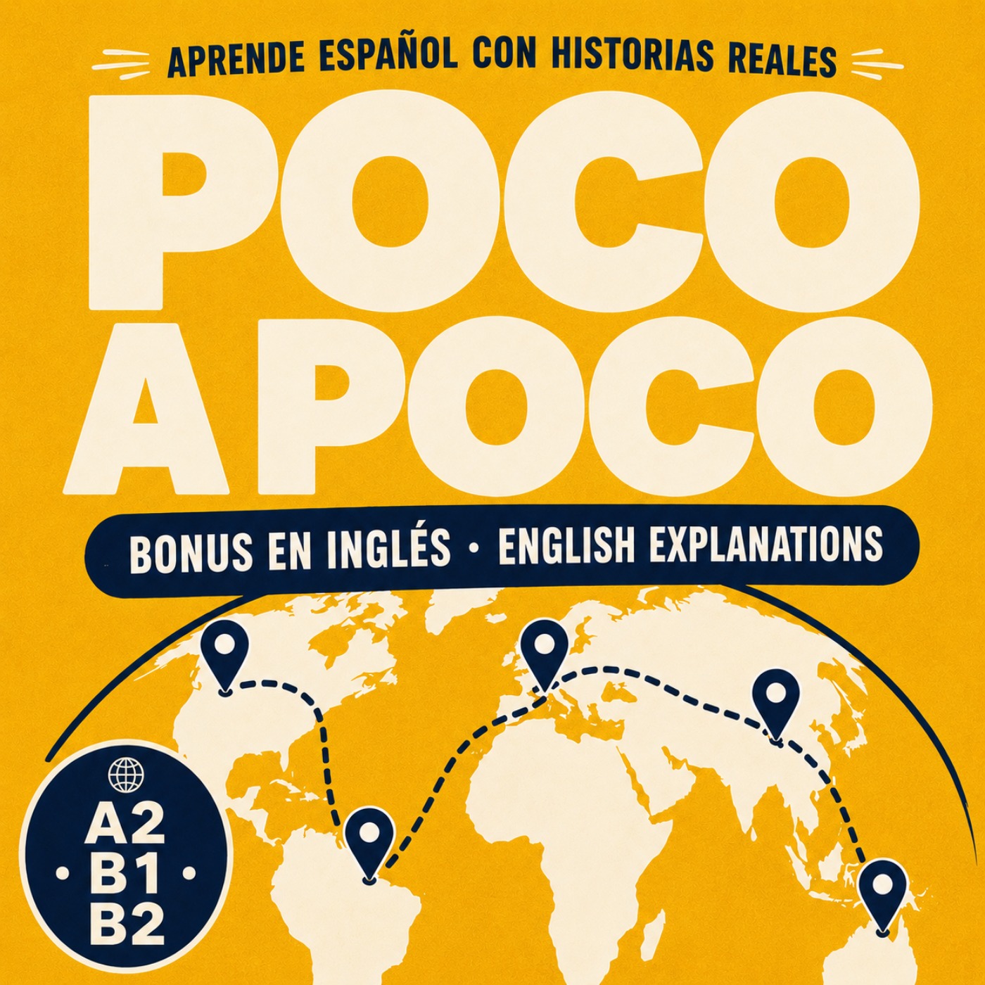 Learn Spanish Despacito. ( Slow Spanish) Real Stories, conversations and everyday language (A2-B2)