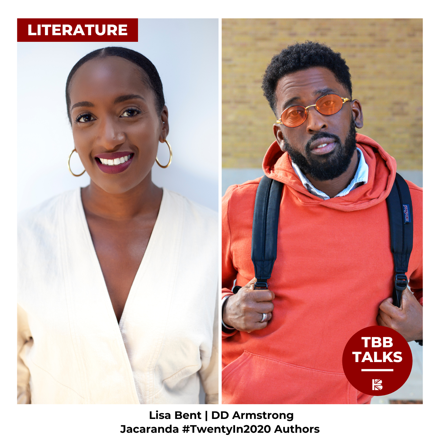 TBB Talks to ... Lisa Bent & DD Armstrong Jacaranda Books Twenty in 2020 Authors episode artwork
