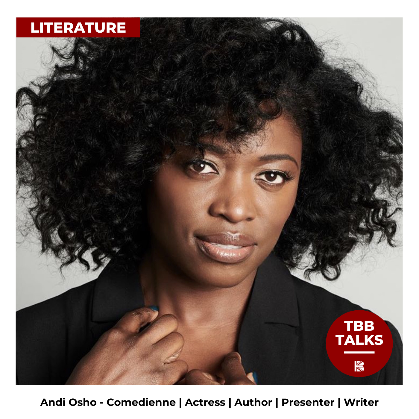 TBB Talks to ... Andi Osho episode artwork