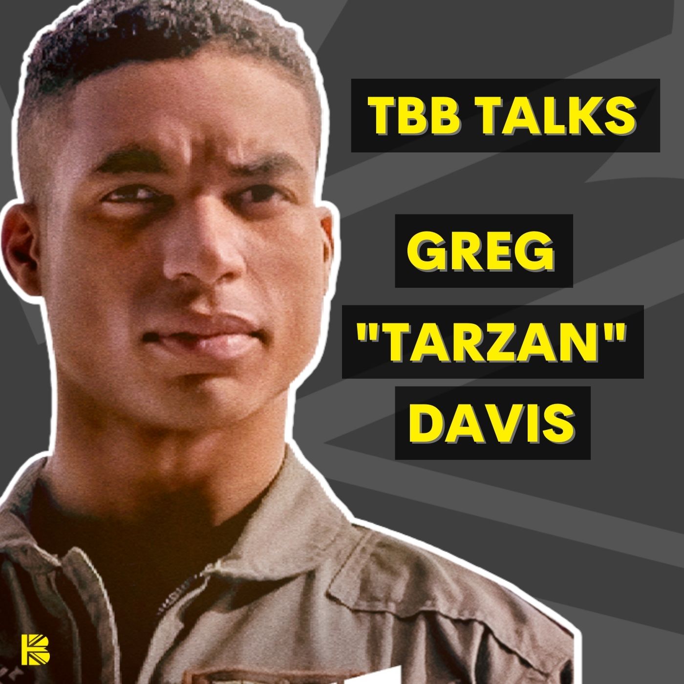 Greg 'Tarzan' Davis talks Top Gun Maverick ... and the British accent episode artwork