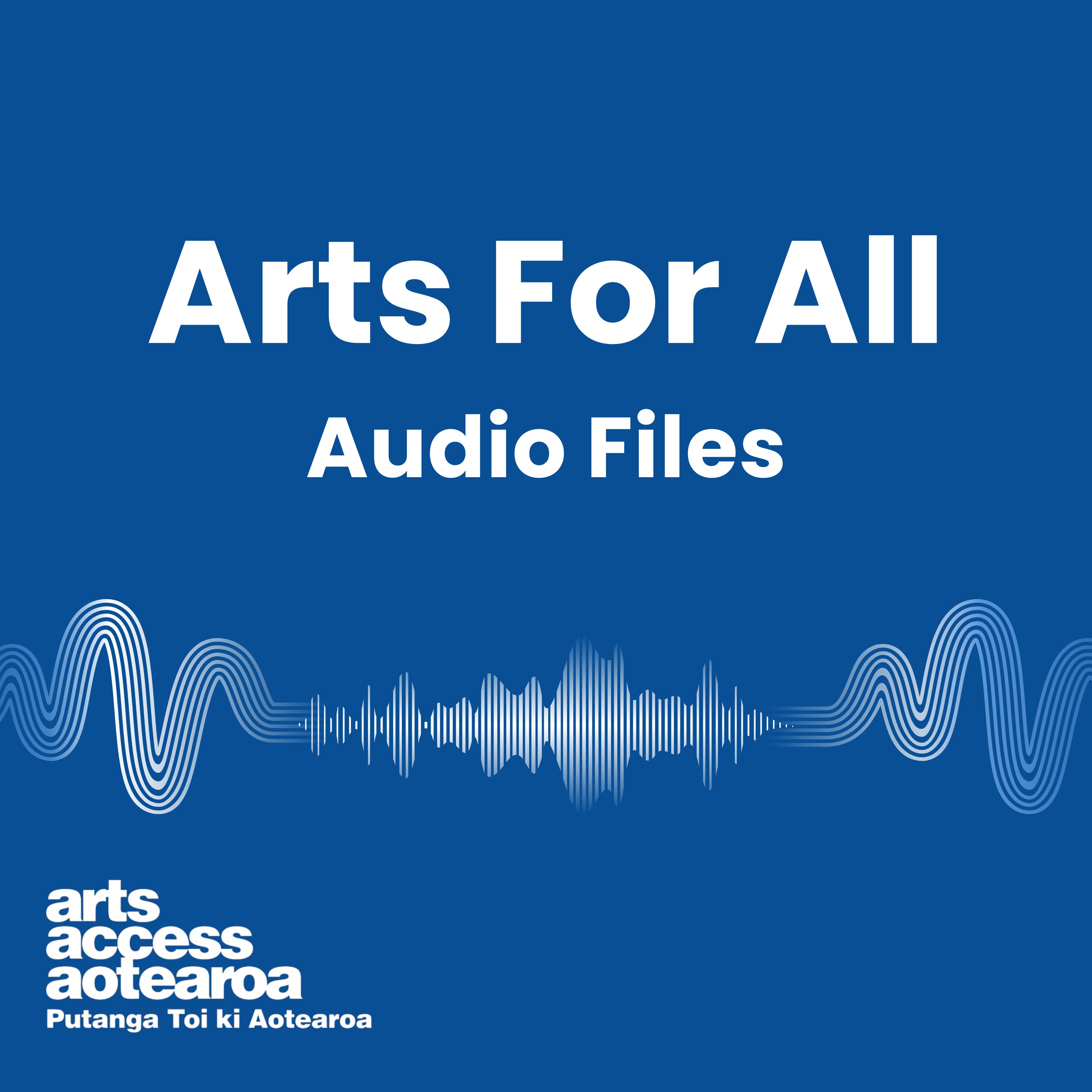 Arts For All Network Audio Files