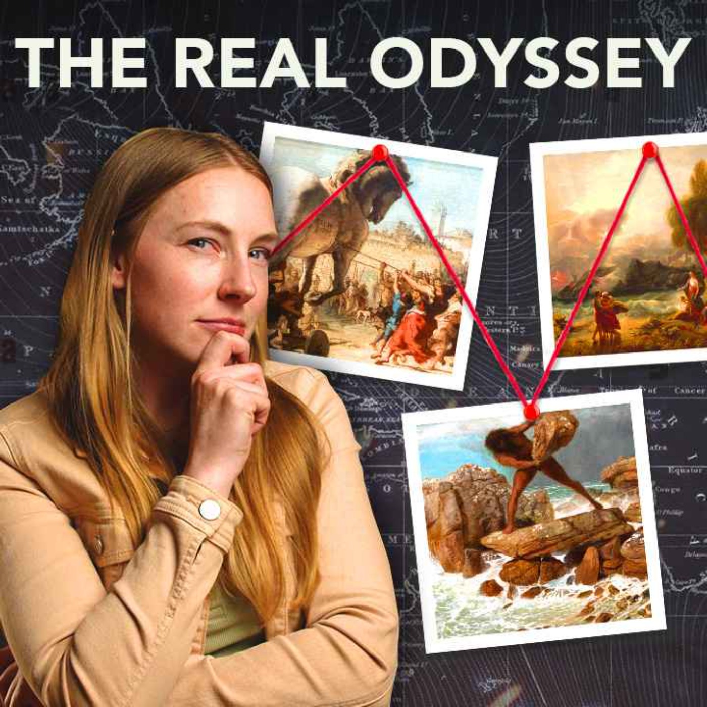 These are the real archaeological sites from Homer’s Odyssey episode artwork