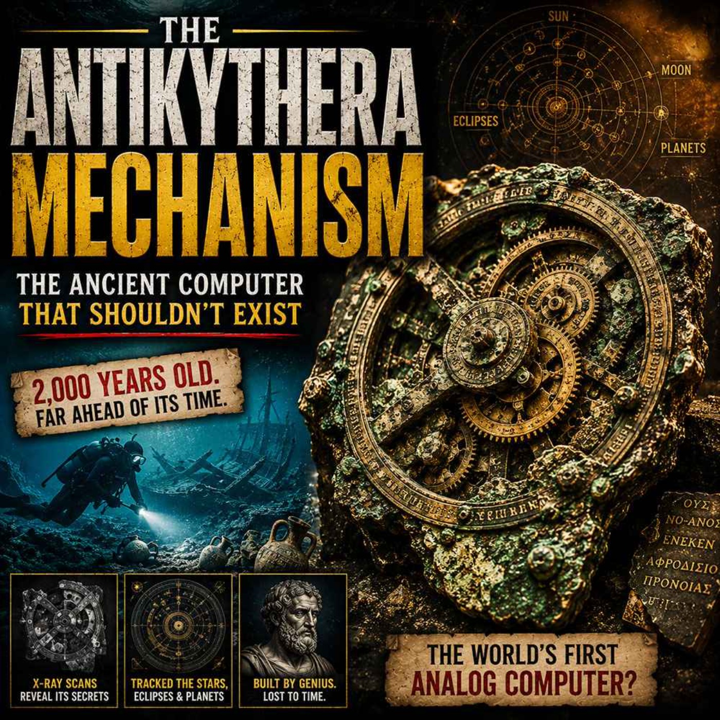 The Antikythera Mechanism: The Ancient Computer That Shouldn't Exist episode artwork