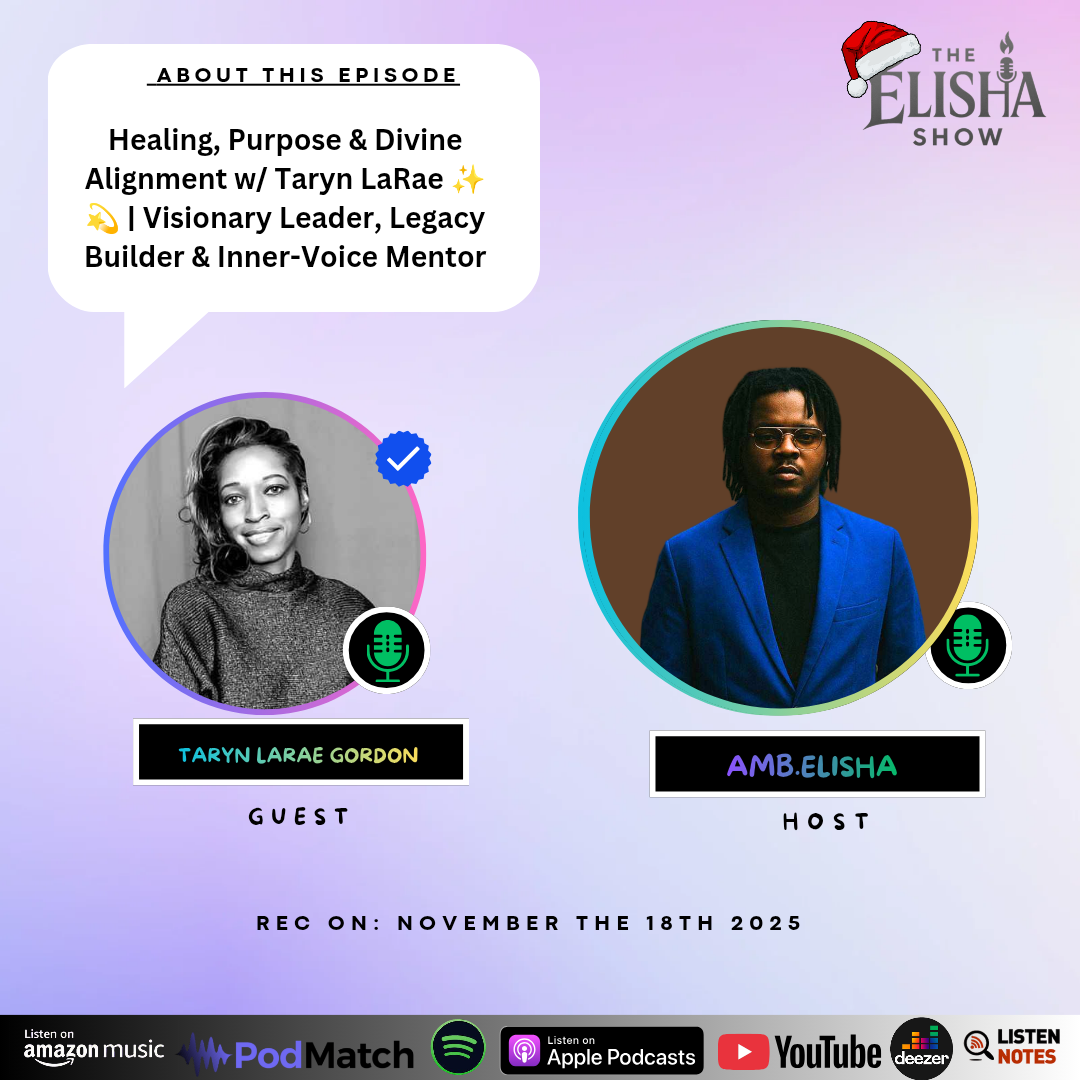 The Elisha Show: Purpose Driven Life & Mastery