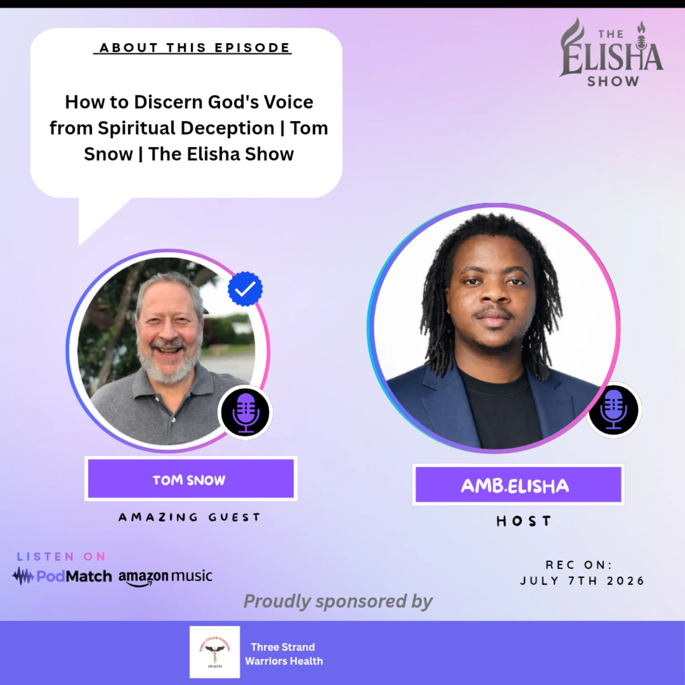 The Elisha Show: Purpose Driven Life & Mastery