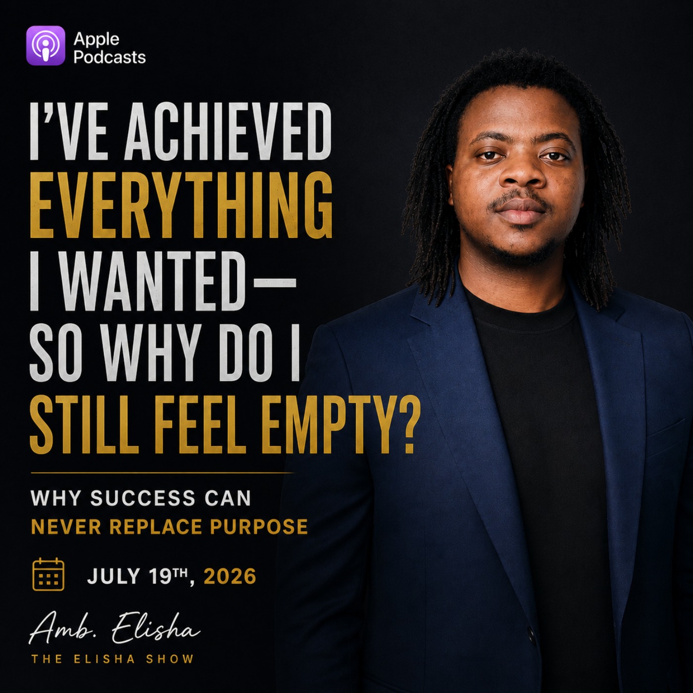 The Elisha Show: Purpose Driven Life & Mastery