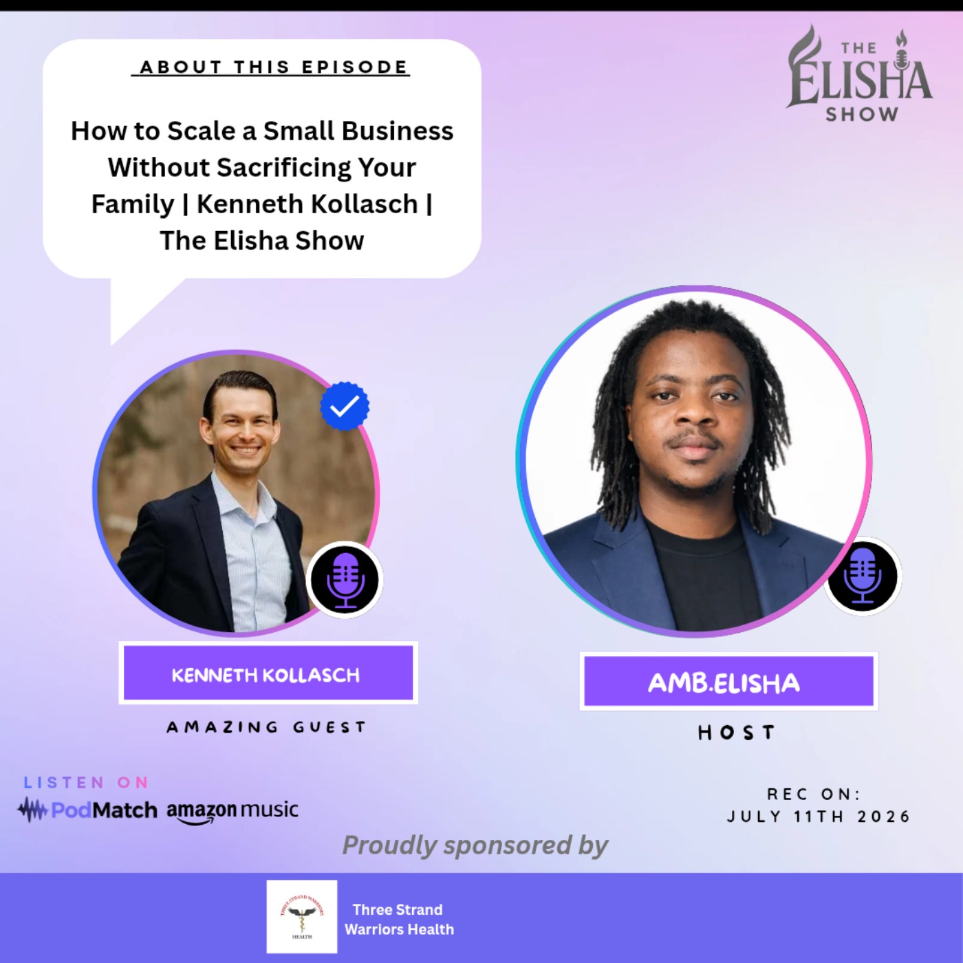 The Elisha Show: Purpose Driven Life & Mastery