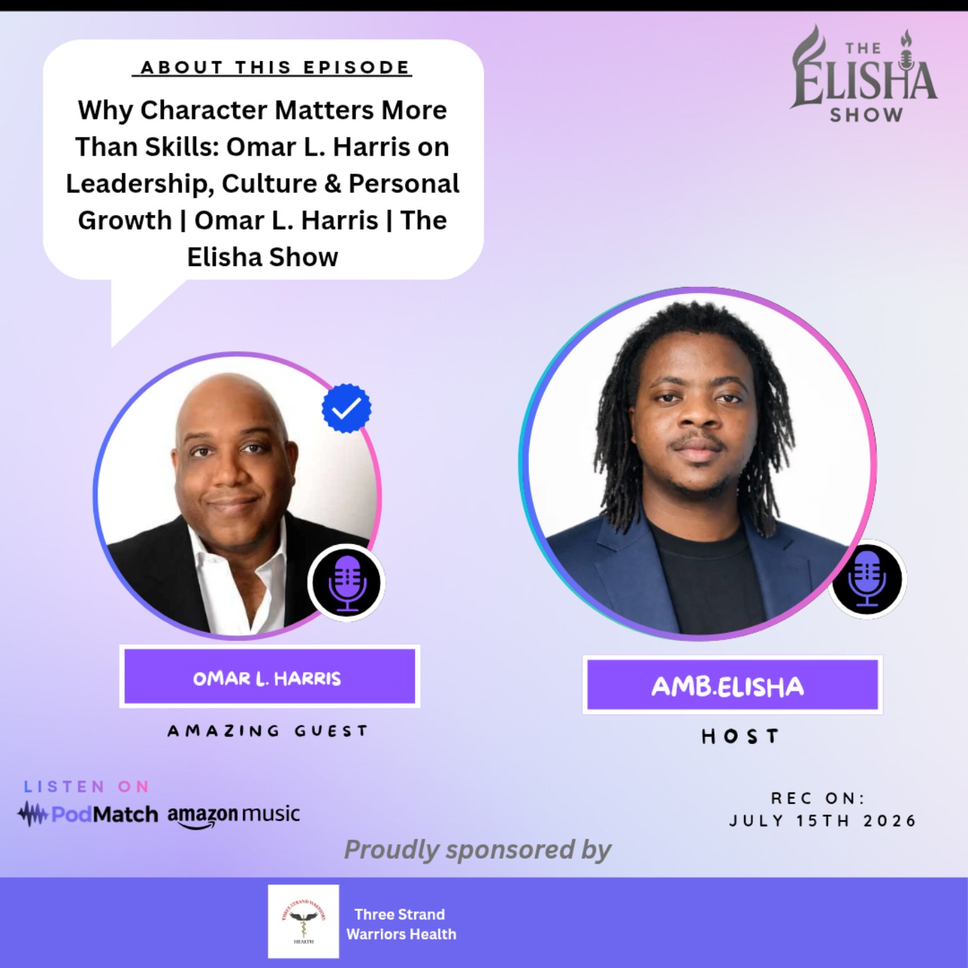 The Elisha Show: Purpose Driven Life & Mastery