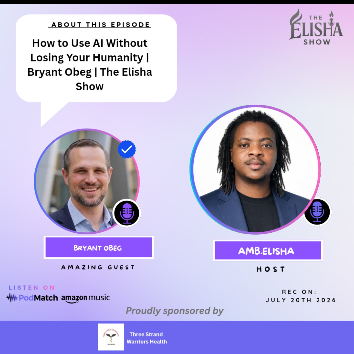 The Elisha Show: Purpose Driven Life & Mastery