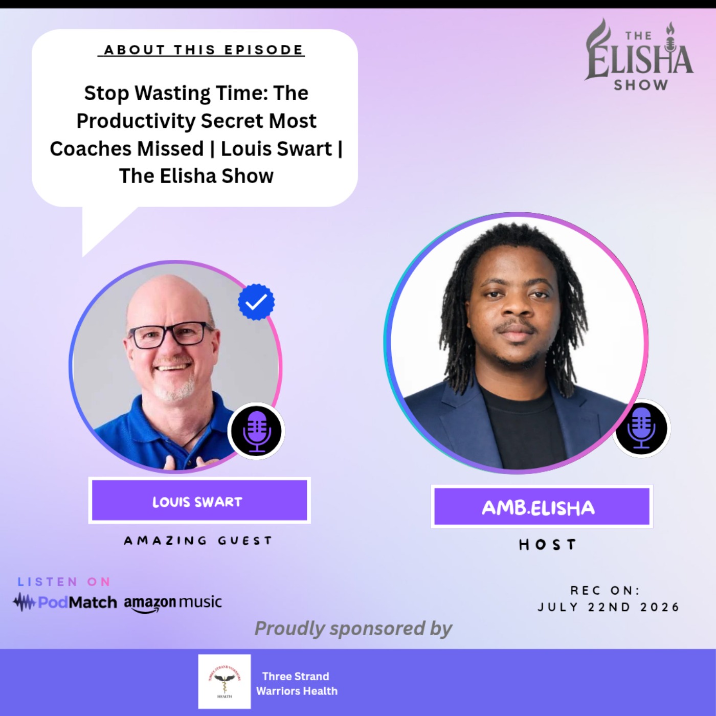 The Elisha Show: Purpose Driven Life & Mastery