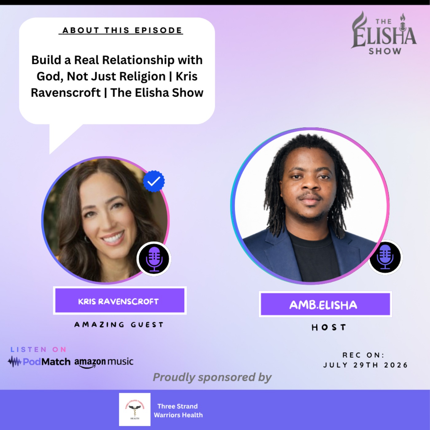 The Elisha Show: Purpose Driven Life & Mastery
