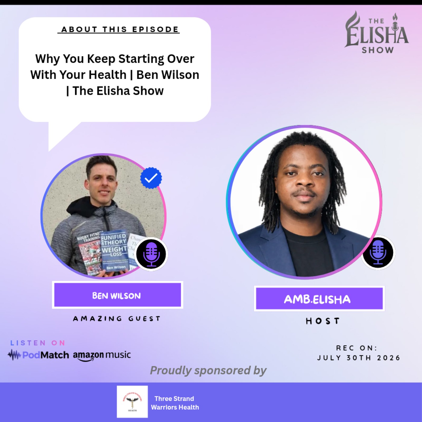 The Elisha Show: Purpose Driven Life & Mastery