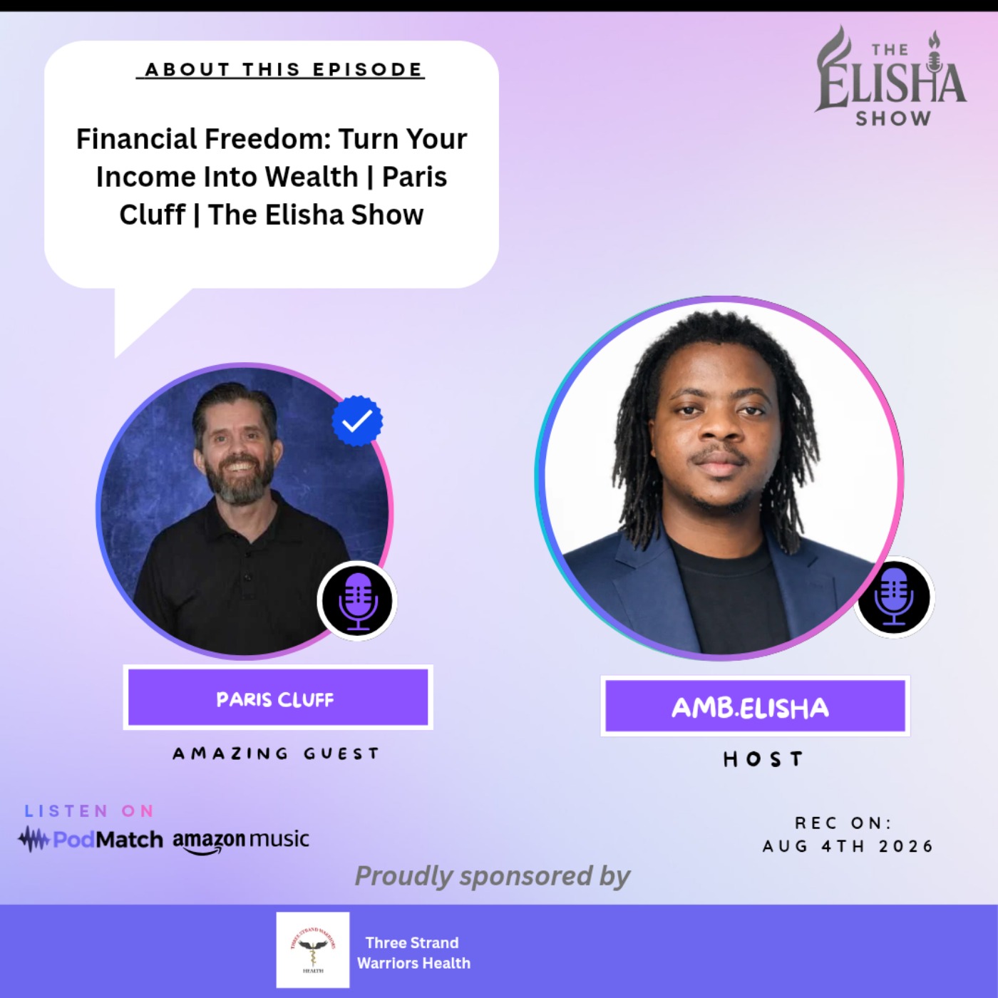 The Elisha Show: Purpose Driven Life & Mastery