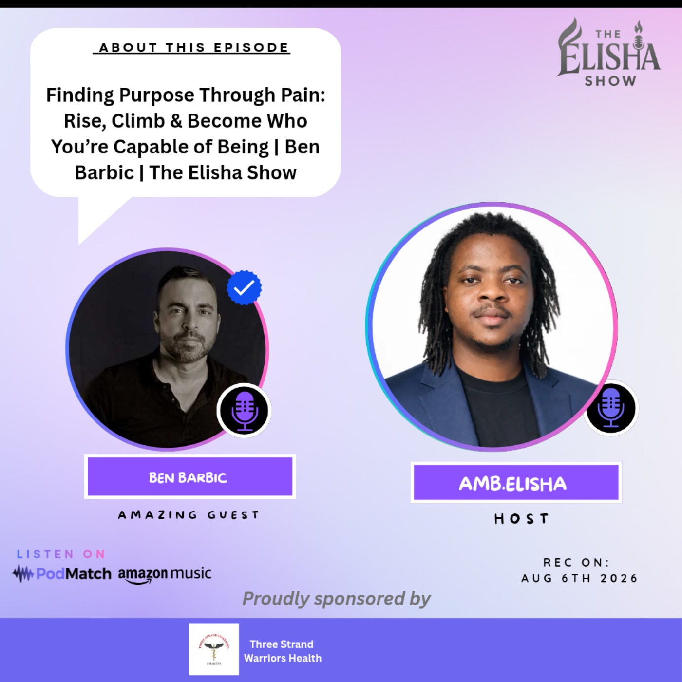 The Elisha Show: Purpose Driven Life & Mastery